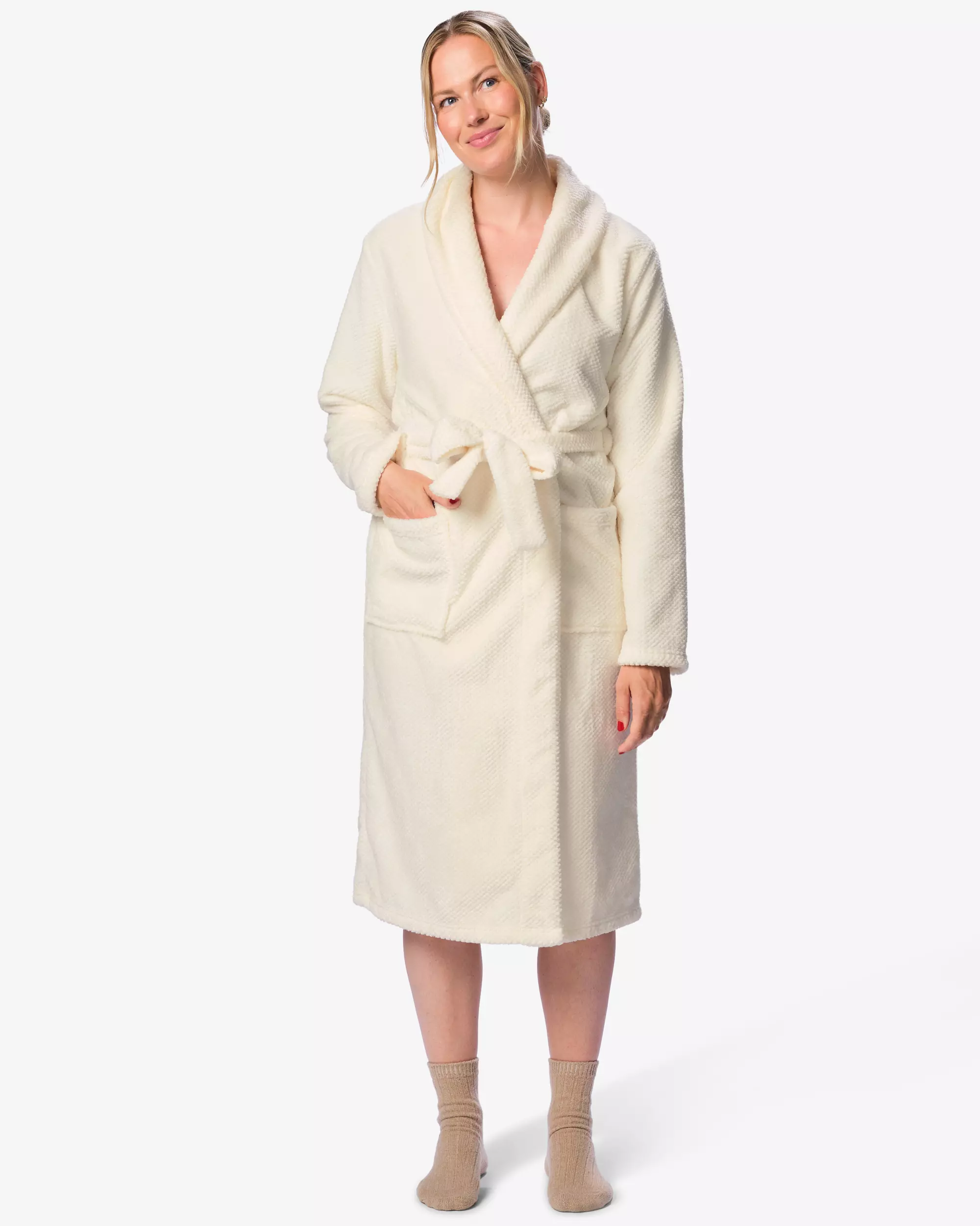 damesbadjas fleece