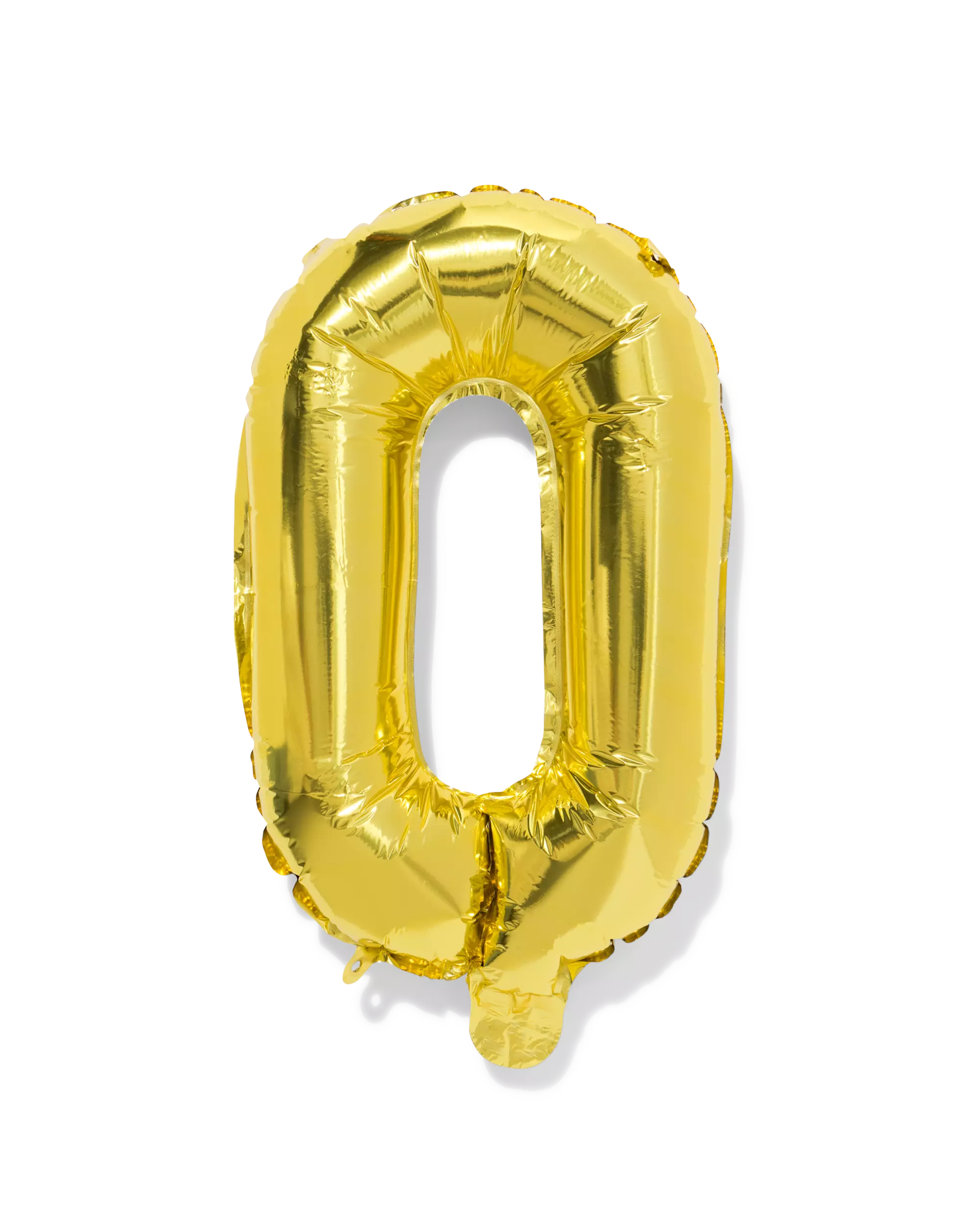 folieballon letter O 30cm goud