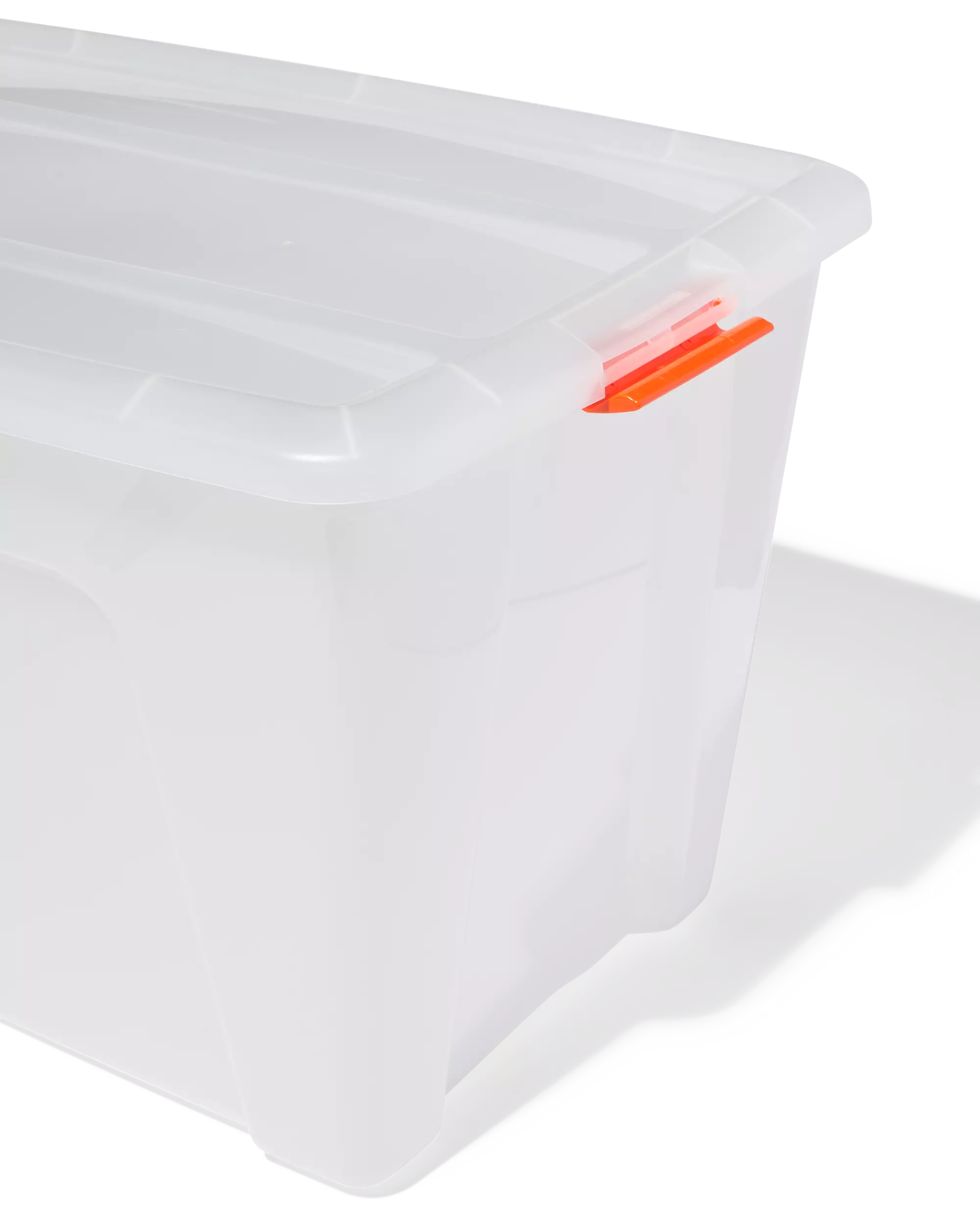 opbergbox 60L Tokyo transparant 58x39.5x36.5 recycled