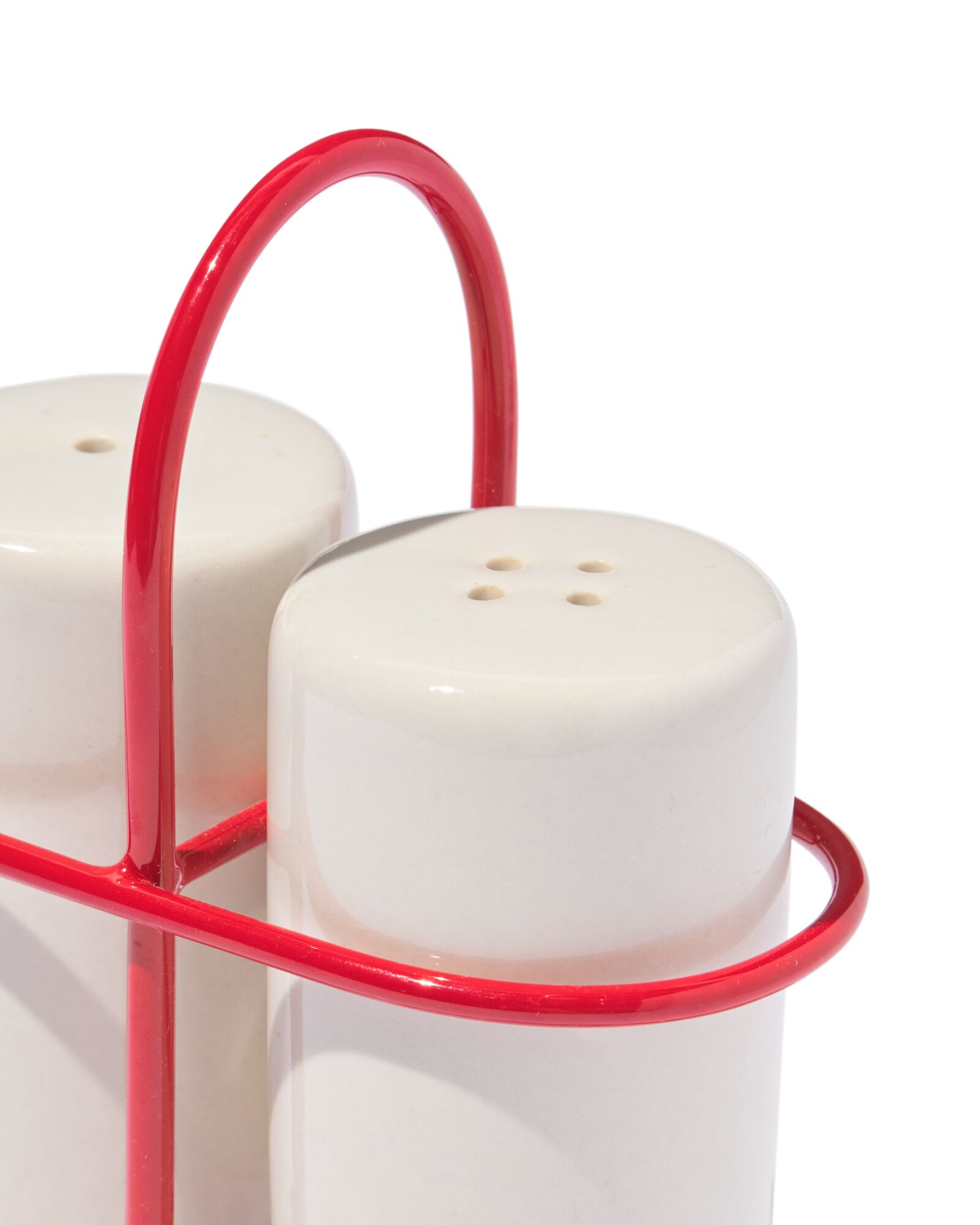 set sel et poivre fa&iuml;ence sur support - 2 pi&egrave;ces - 80660405 - HEMA