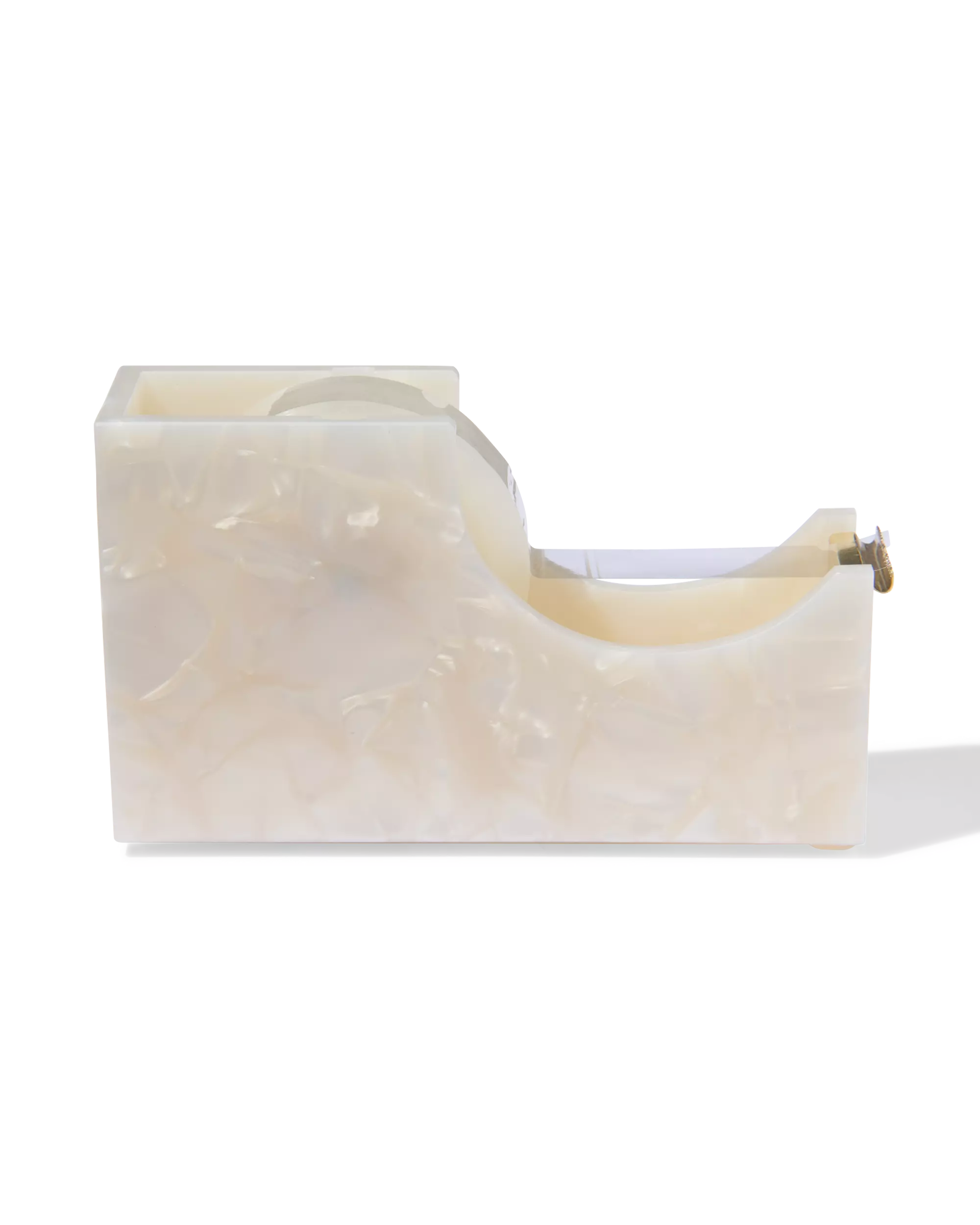 porte-ruban adhésif inox champagne