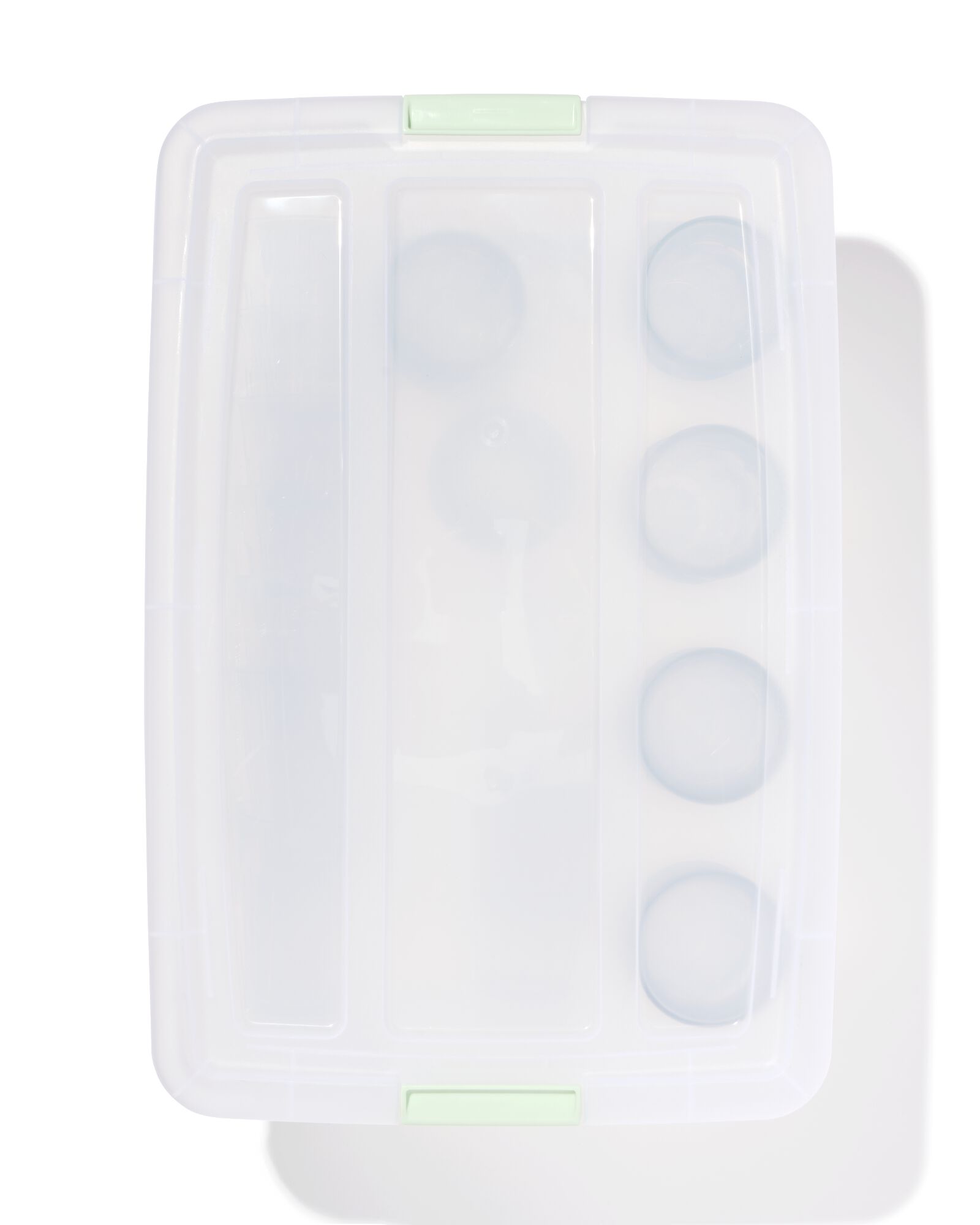 bo&icirc;te de rangement 30L Tokyo transparent 58x39.5x20.5 recycl&eacute;e 58 x 39.5 x 20.5 Tokyo - 39810408 - HEMA