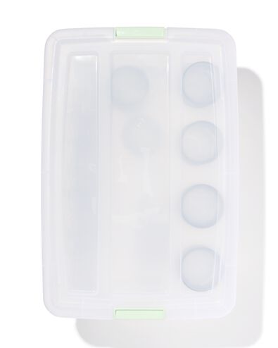 bo&icirc;te de rangement 30L Tokyo transparent 58x39.5x20.5 recycl&eacute;e 58 x 39.5 x 20.5 Tokyo - 39810408 - HEMA