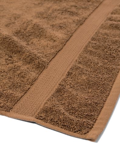 serviette 50x100 cm qualit&eacute; sup&eacute;rieur marron moyen marron moyen serviette 50 x 100 - 5200290 - HEMA