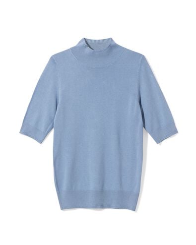 Damenpullover, Feinstrick hellblau hellblau - 36305930LIGHTBLUE - HEMA