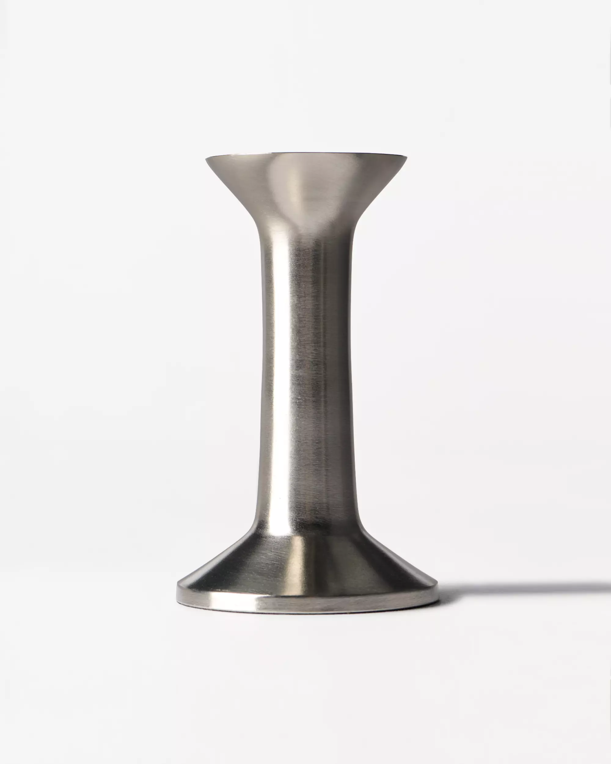 kandelaar ⌀8x12.4cm Zwier metaal zilver