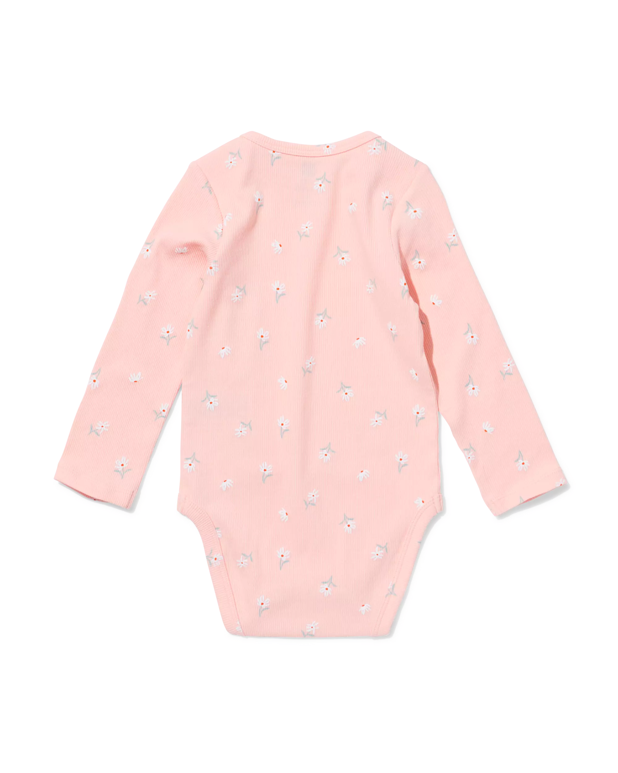 body bébé LENZING™ ECOVERO™ côtelé fleurs