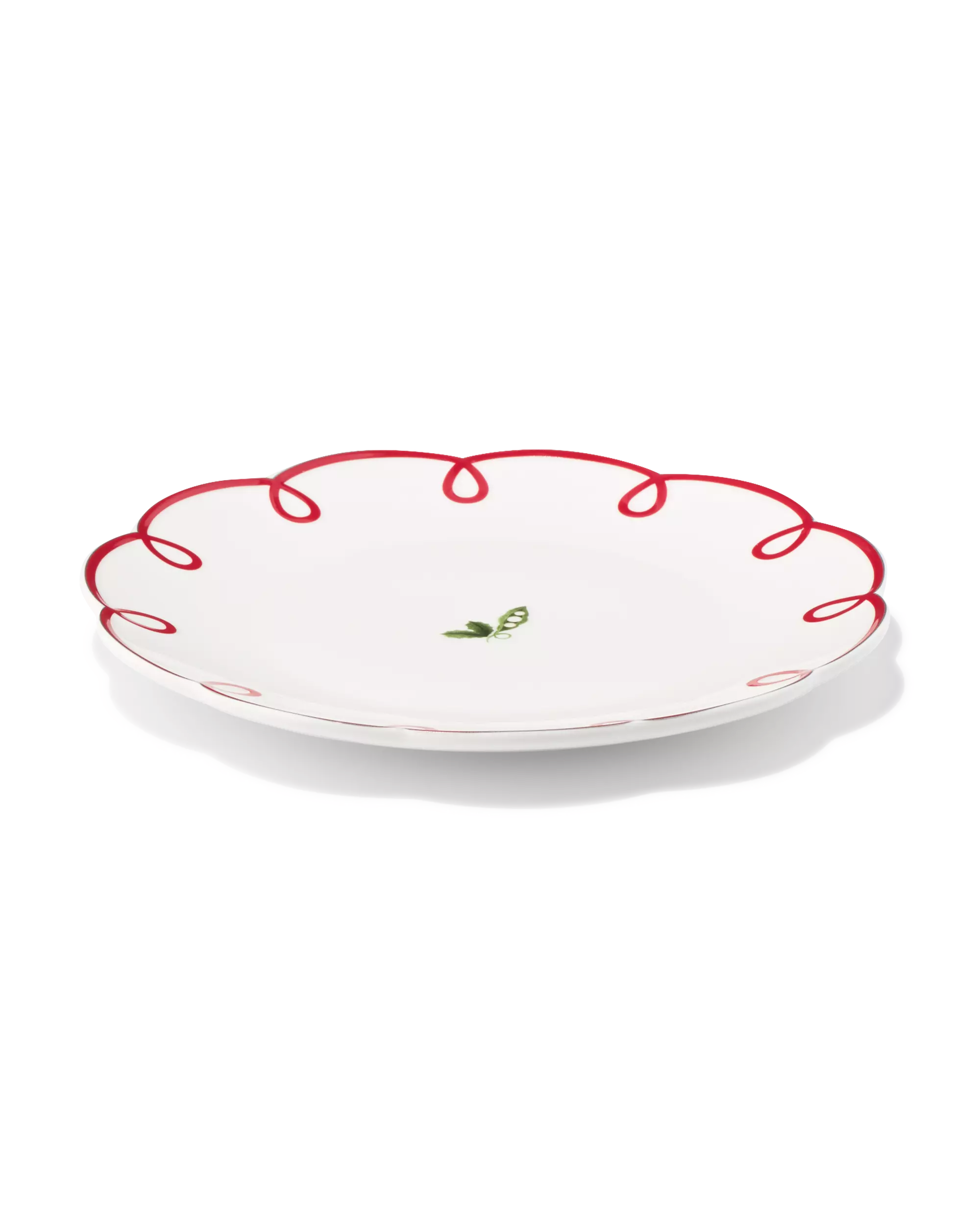assiettes à dessert ⌀20 cm céramique Noël - lot de 4