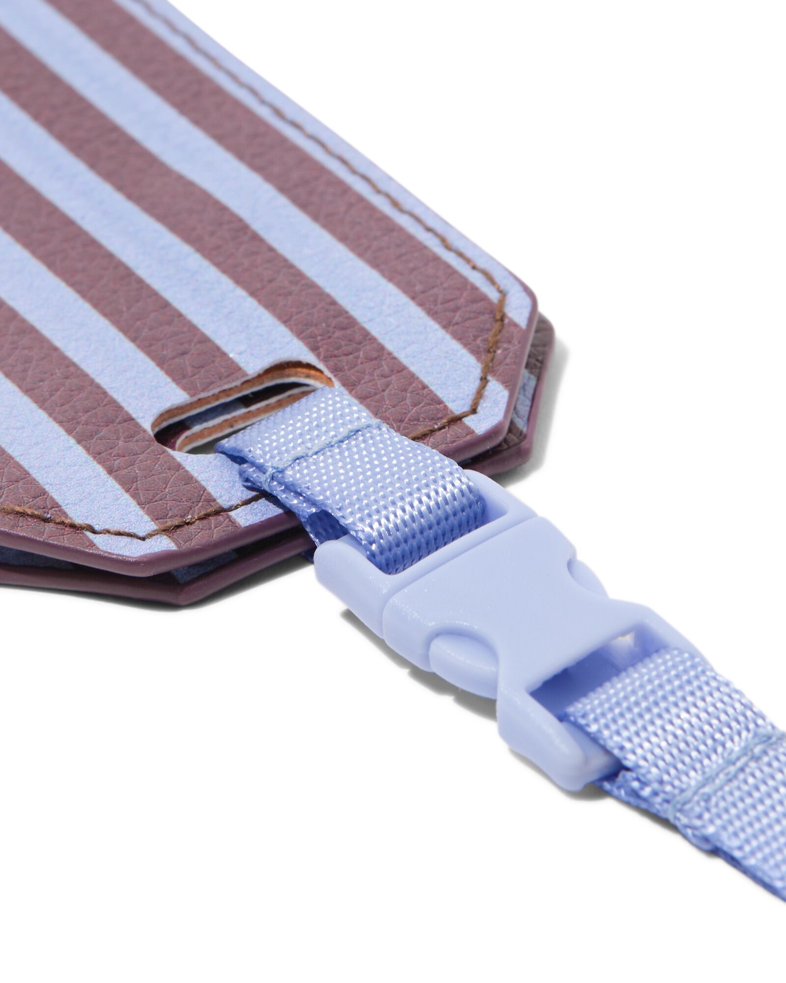 bagagelabel 5.4x9.6cm strepen - 18670043 - HEMA
