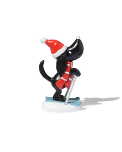 Takkie sur skis pour village de Noël