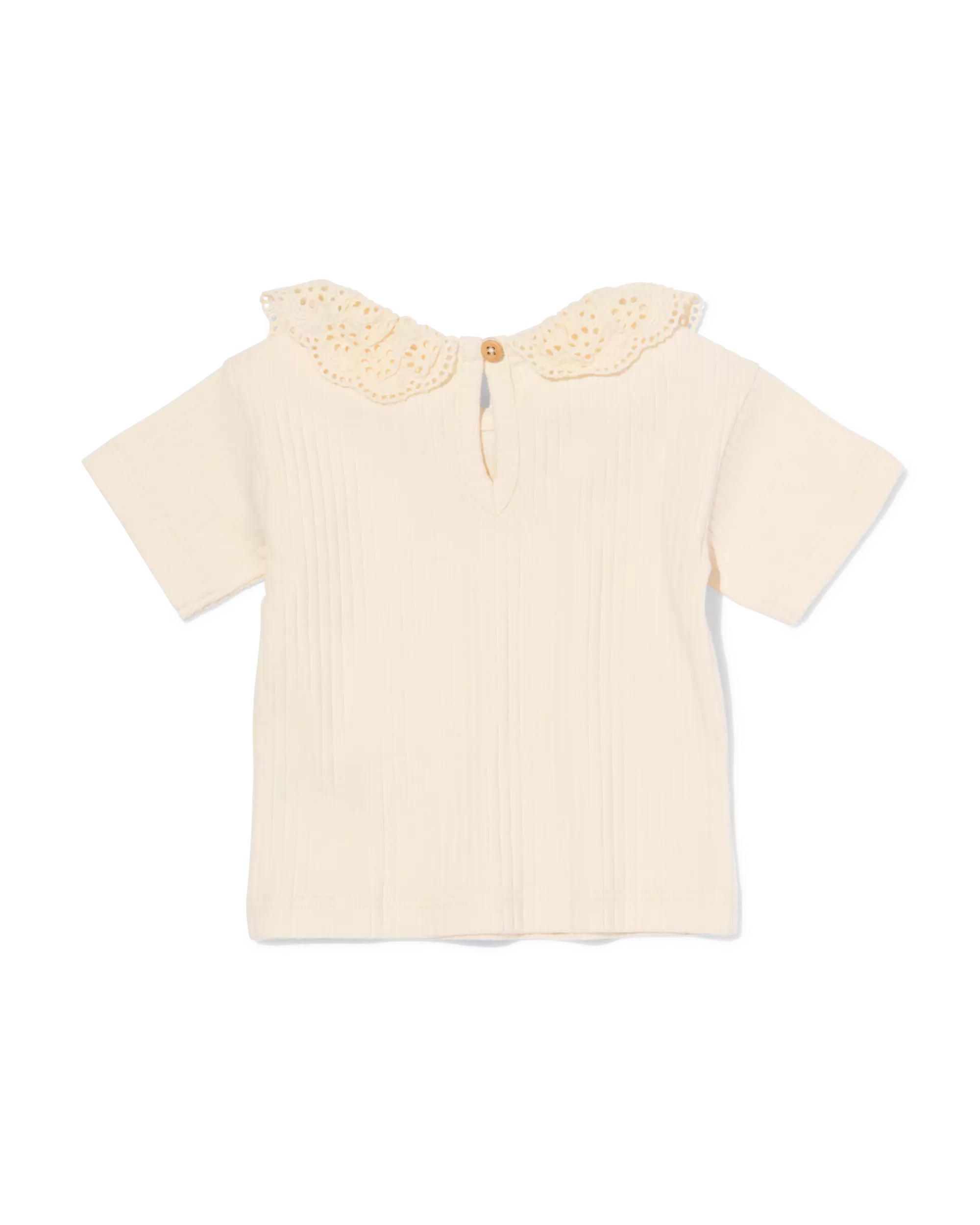 t-shirt bébé côtelé brodé