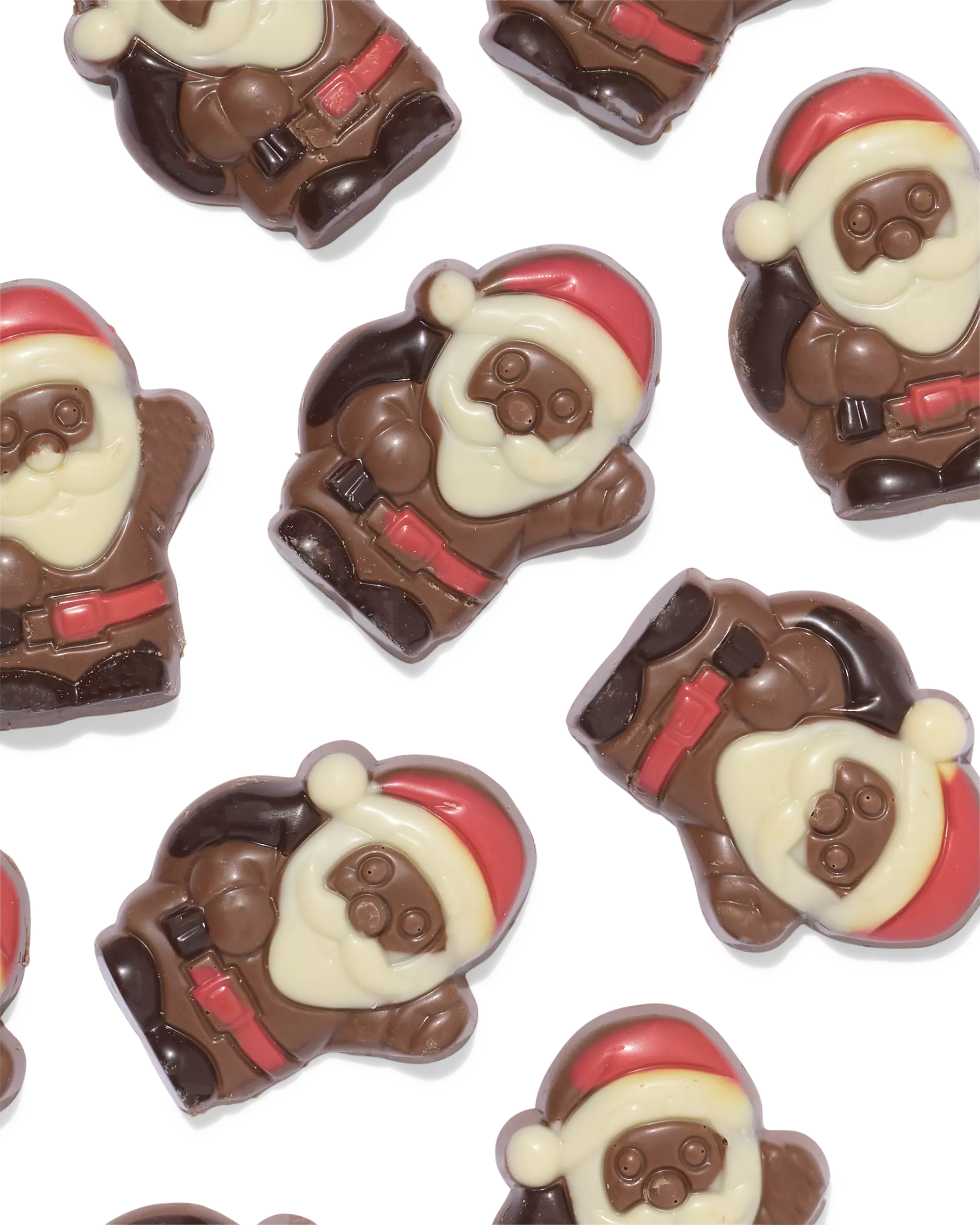 figurines de Père Noël chocolat au lait (150 g)