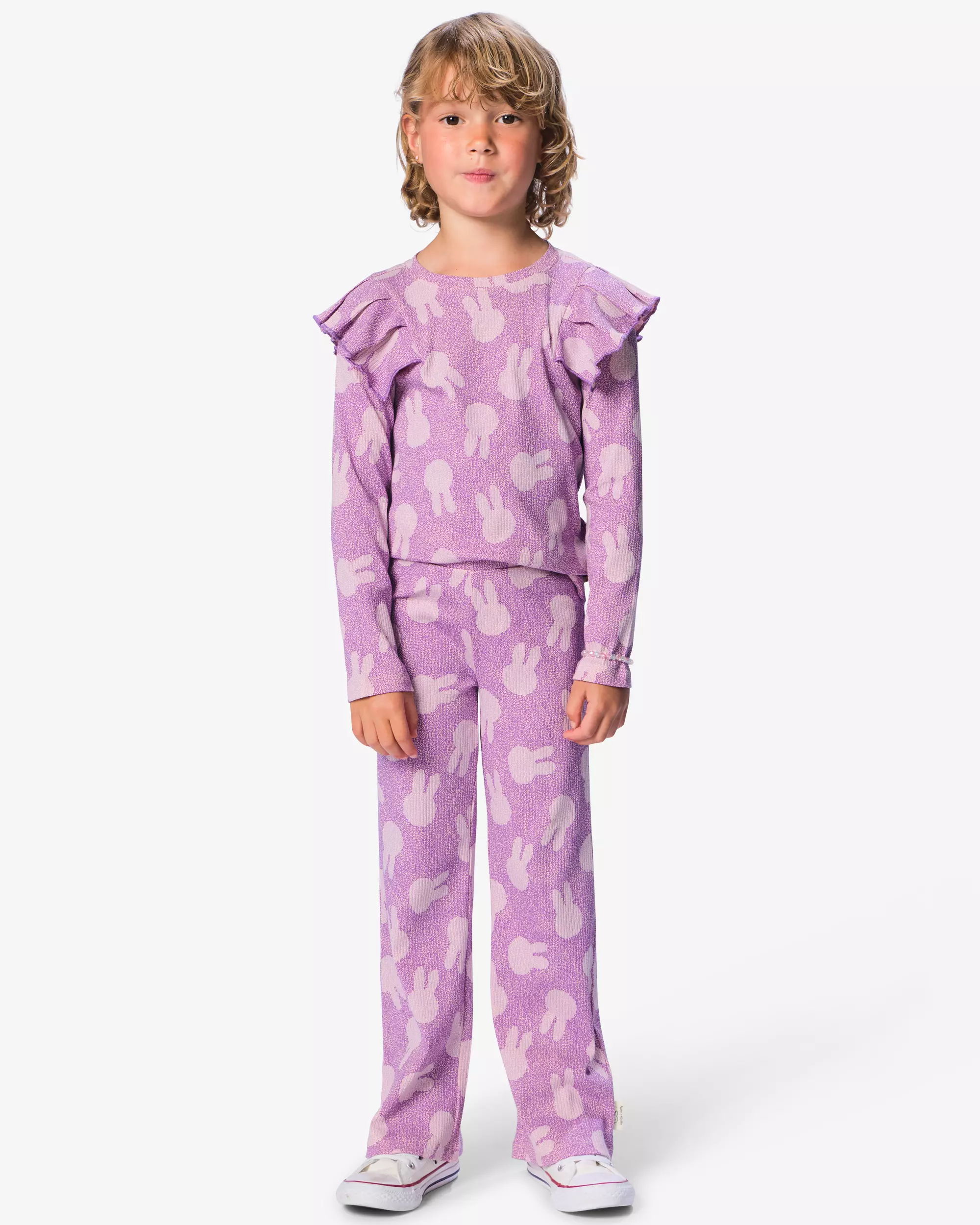 nijntje kinderkledingset rib