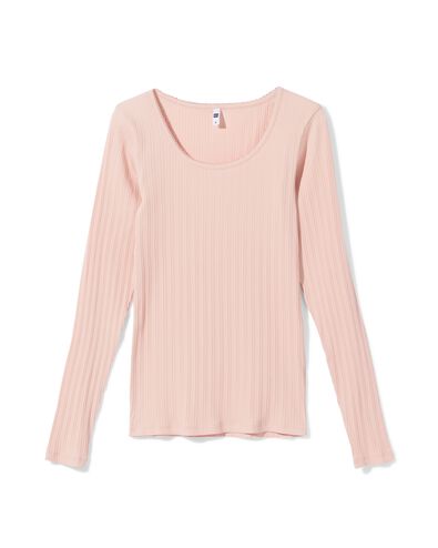 t-shirt femme Olivia jersey rose rose - 36213480PINK - HEMA