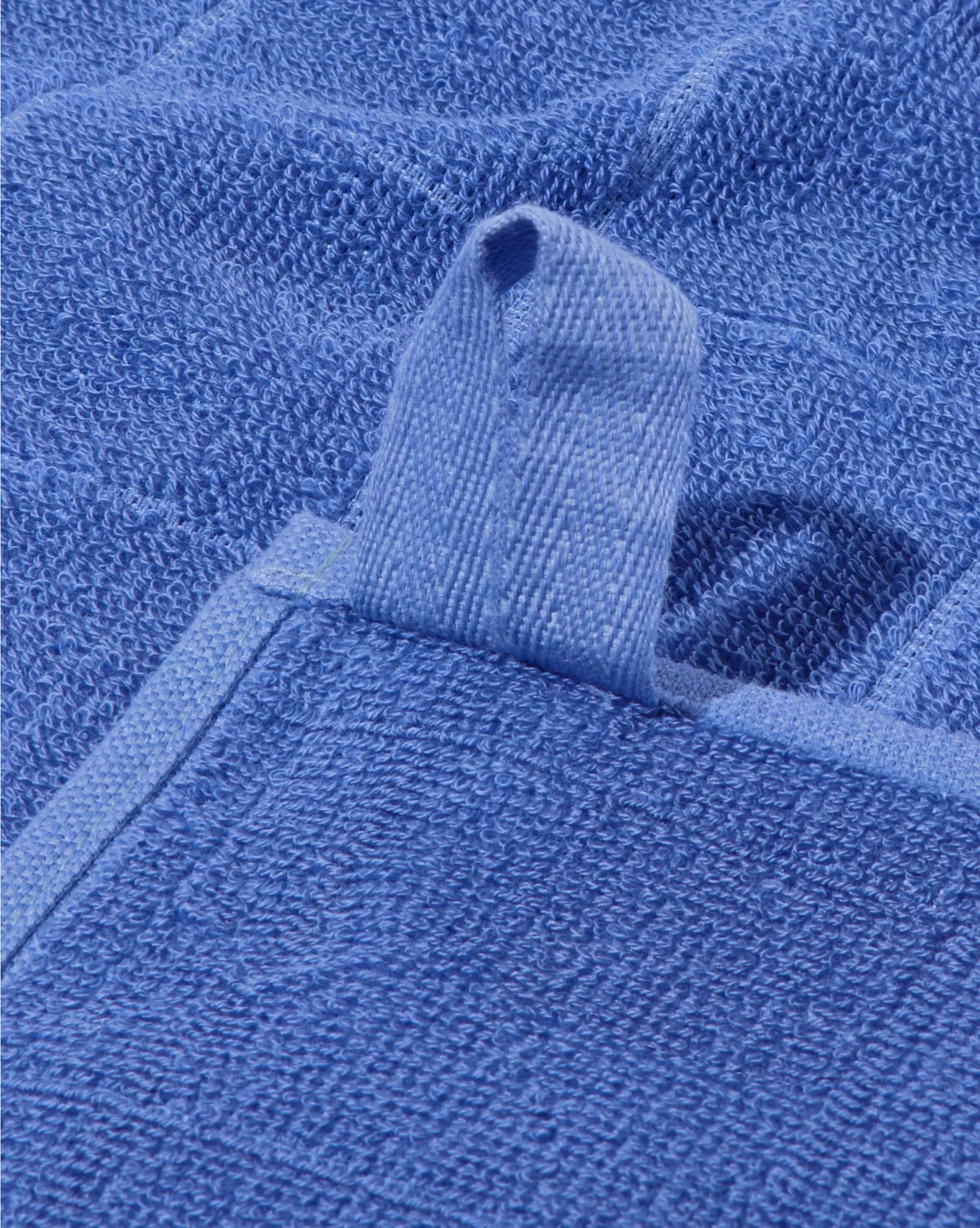 essuie-mains 50x50 coton bleu
