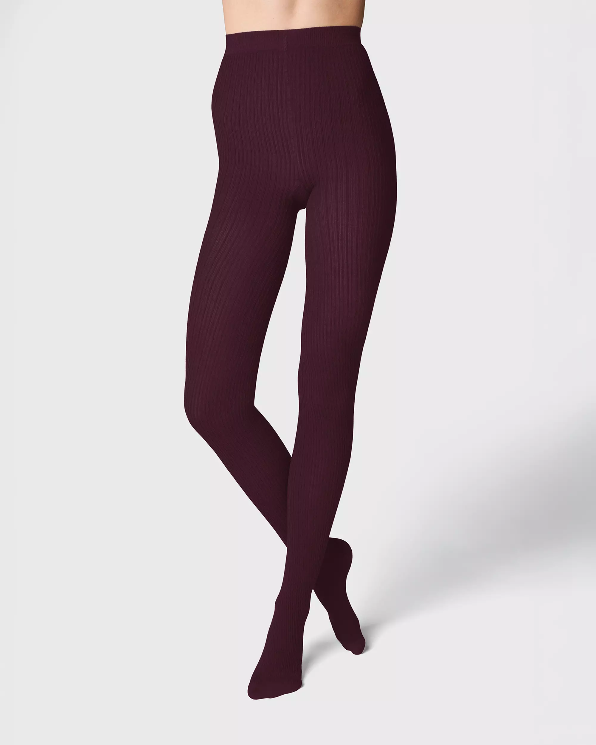 collants mélange de laine 100 deniers