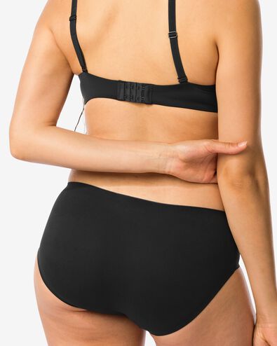 dameshipster second skin micro zwart zwart - 19621098BLACK - HEMA