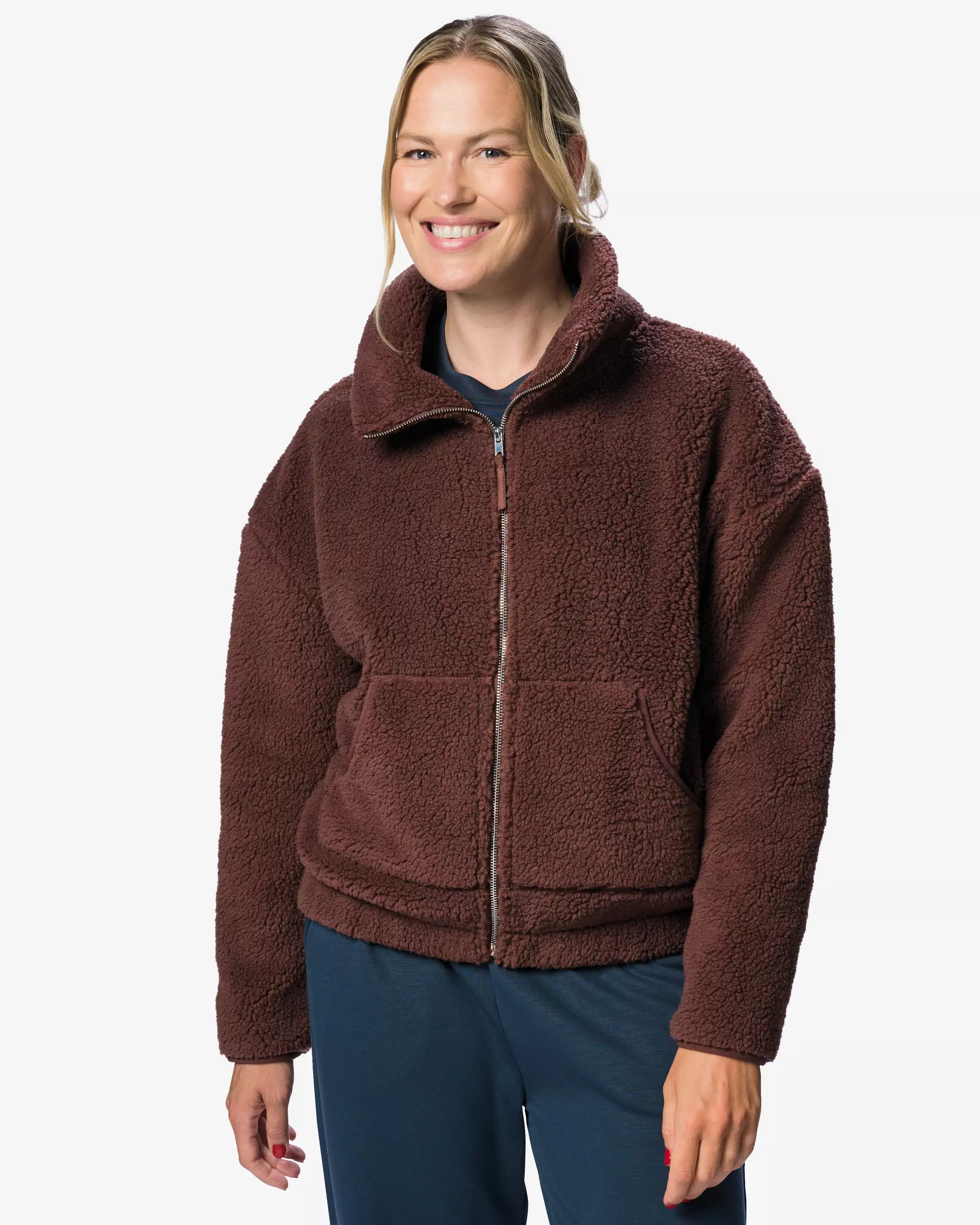 cardigan femme sherpa