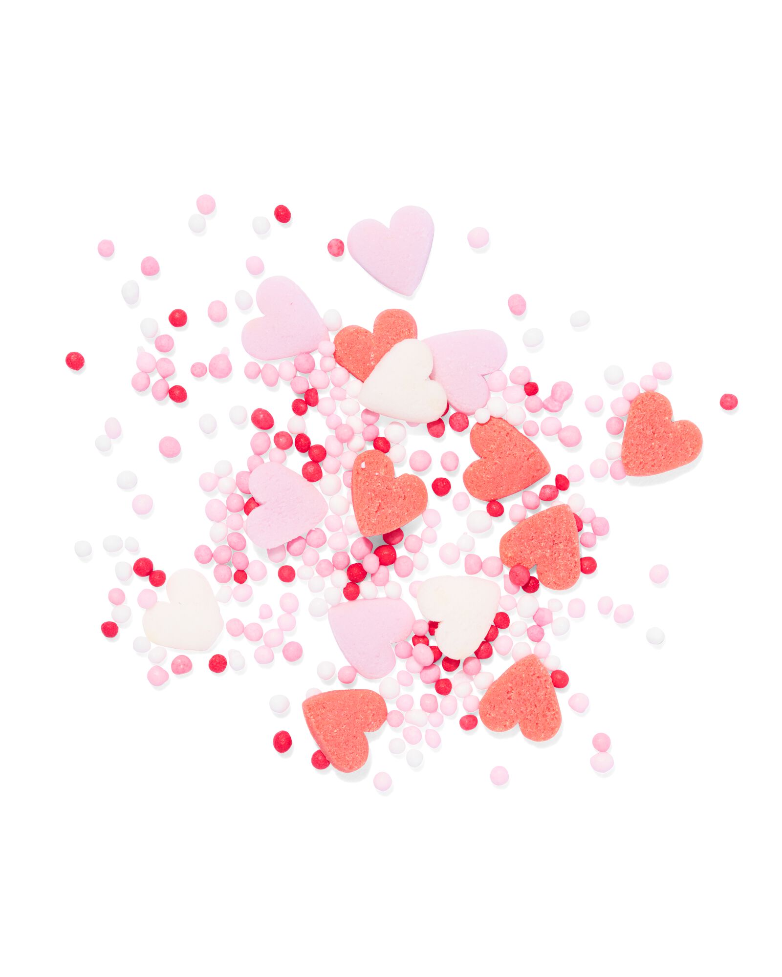 versierplezier eetbare sprinkles hartenfeest - 10280047 - HEMA