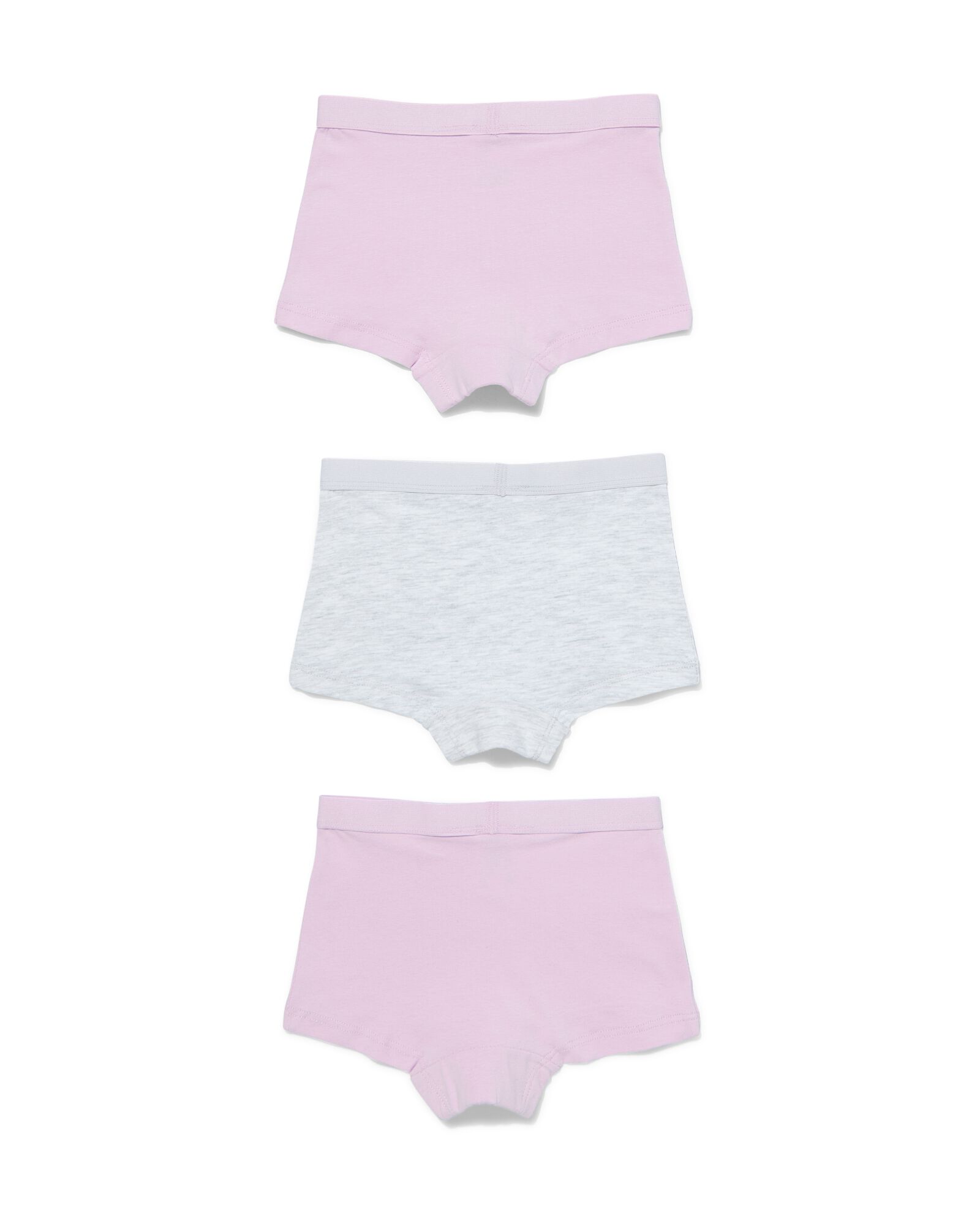 3er-Pack Kinder-Boxershorts, Baumwolle/Elasthan lila lila - 19357830LILAC - HEMA