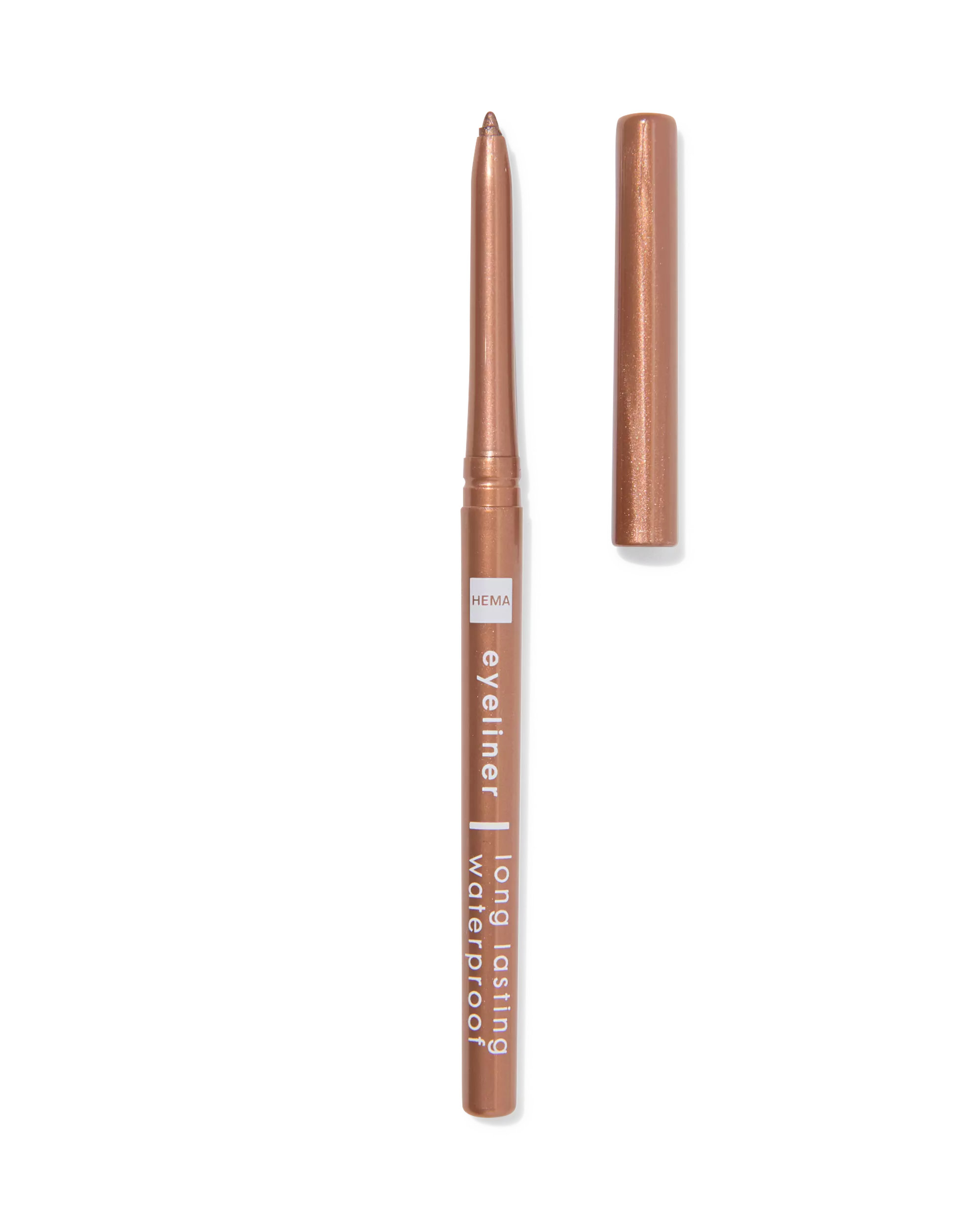 perfect eyeliner waterproof metallic donkerbruin