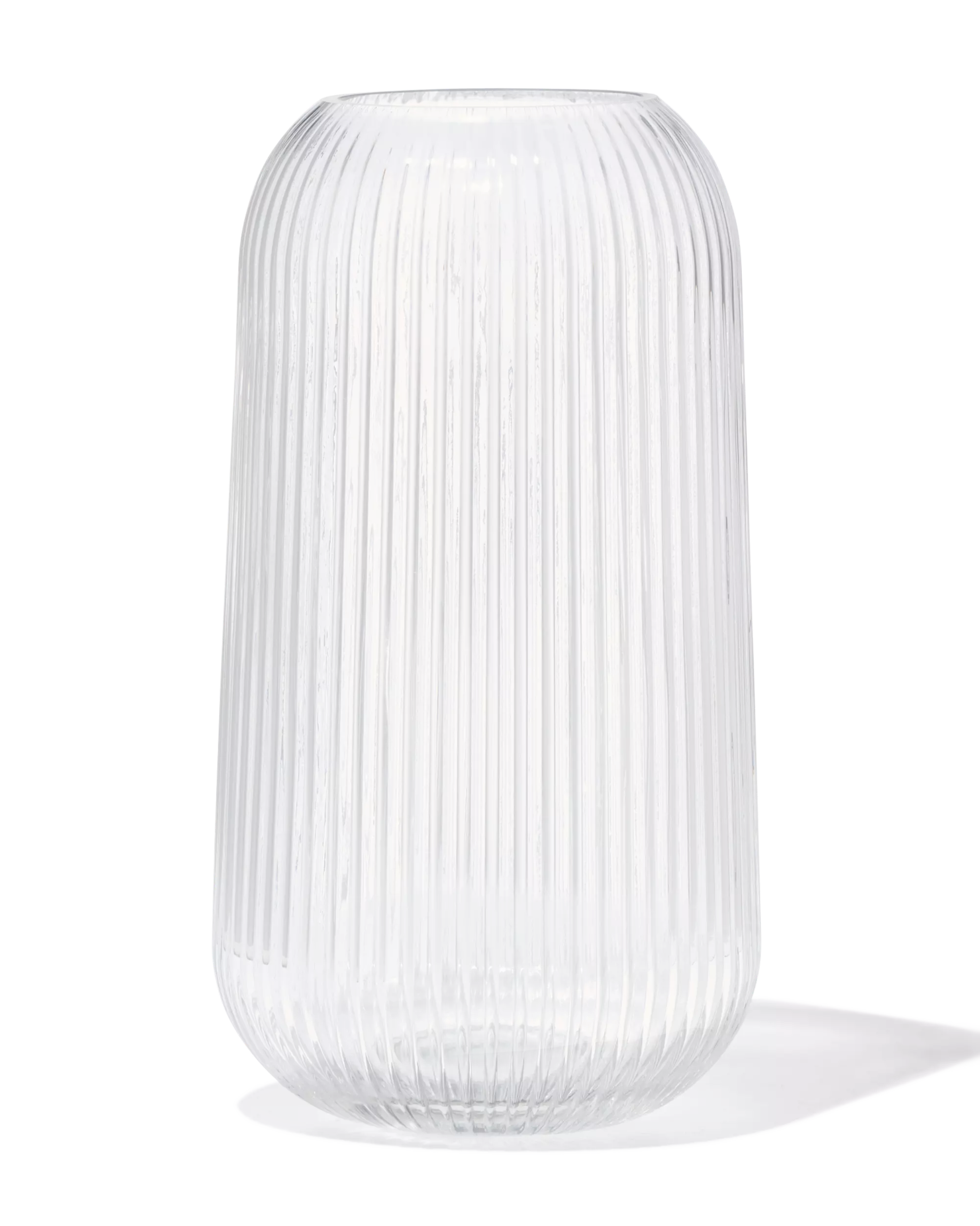 vaas ⌀6.9x27cm glas transparant