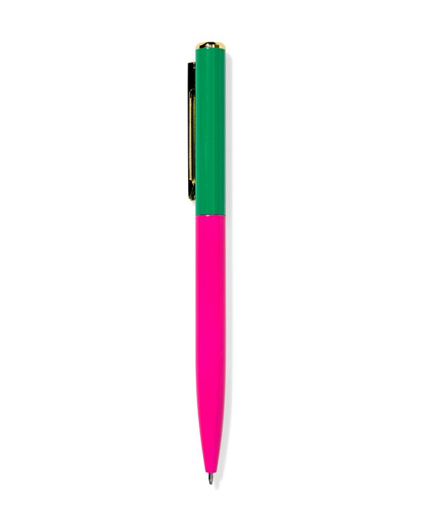stylo m&eacute;tallique encre bleue - 14450139 - HEMA