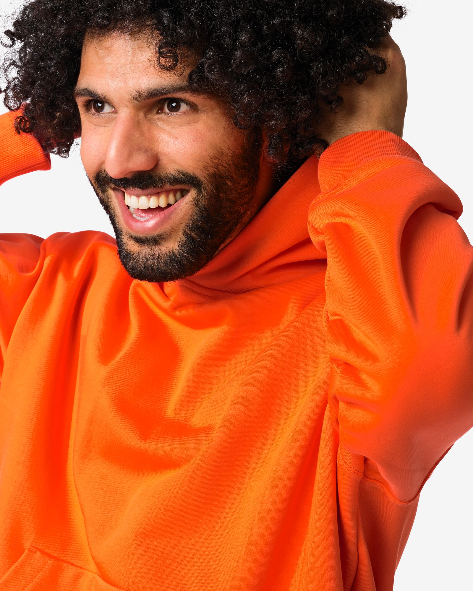 hoodie homme Maarten CM orange orange - 2100030ORANGE - HEMA