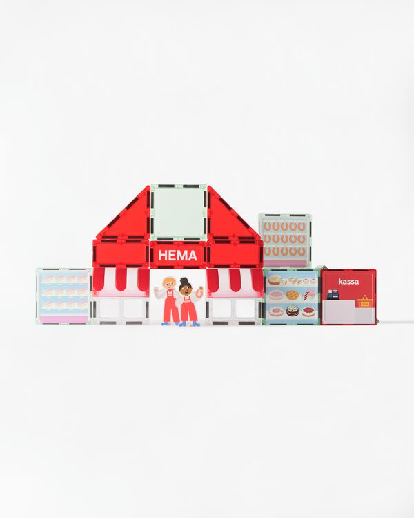 jeu de construction magn&eacute;tique magasin HEMA  - 15100414 - HEMA