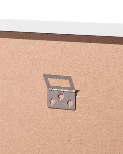 cadre photo bois 30x40 blanc 30 x 40 blanc - 13621039 - HEMA