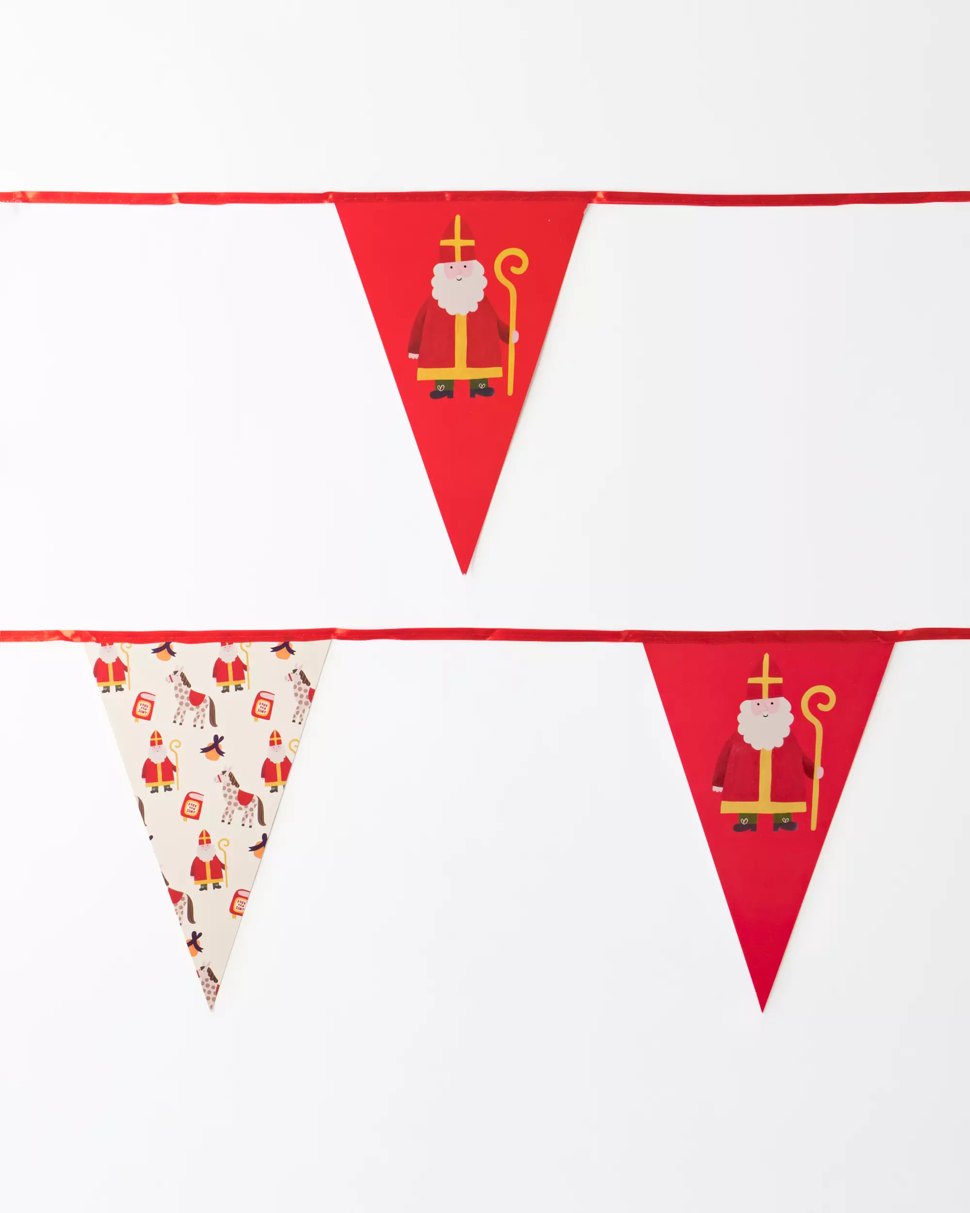guirlande drapeaux 10 m Saint-Nicolas