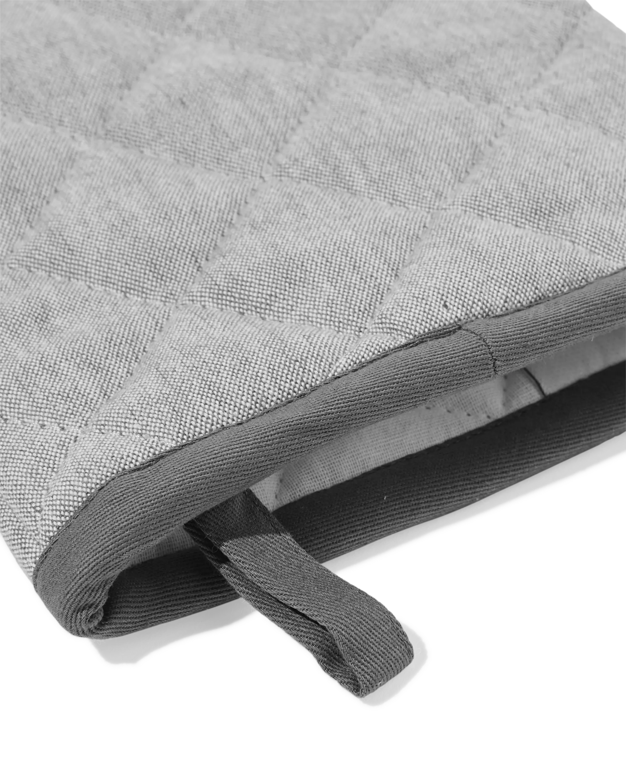 gant de cuisine coton gris