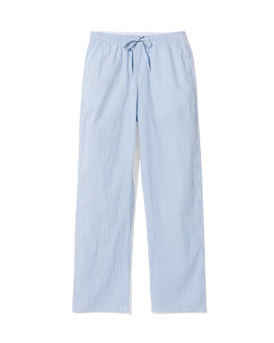 Pantalon de pyjama hommes Pepijn coupe droite popeline rayures blanc cass&eacute; - 23686100OFFWHITE - HEMA