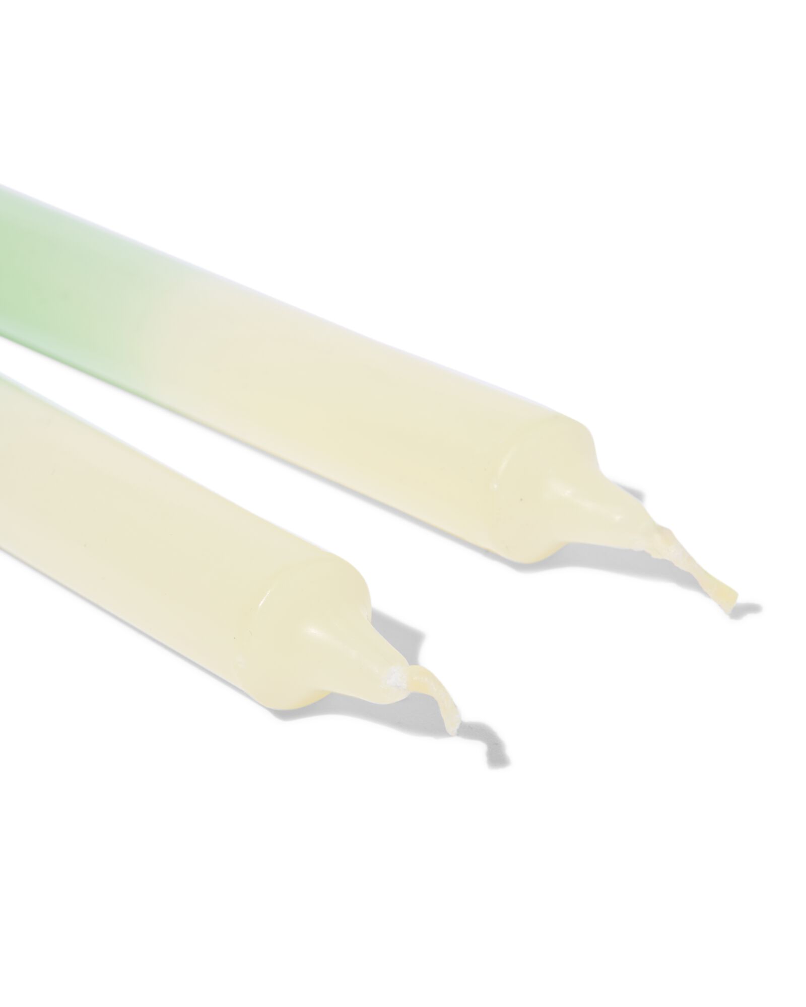 petites bougies longues dip-dye - 2 pi&egrave;ces - 13506103 - HEMA