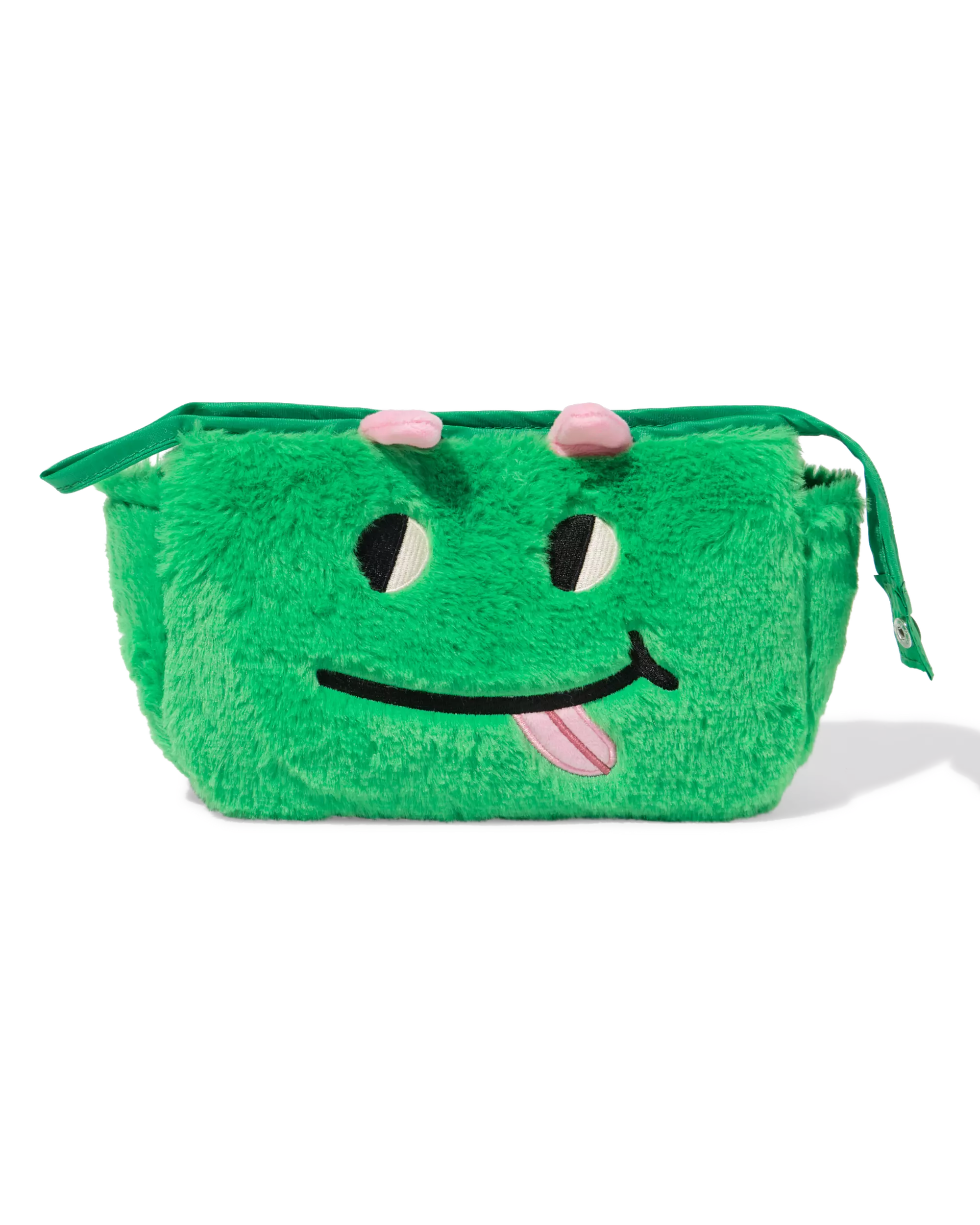 trousse de toilette vert monstre