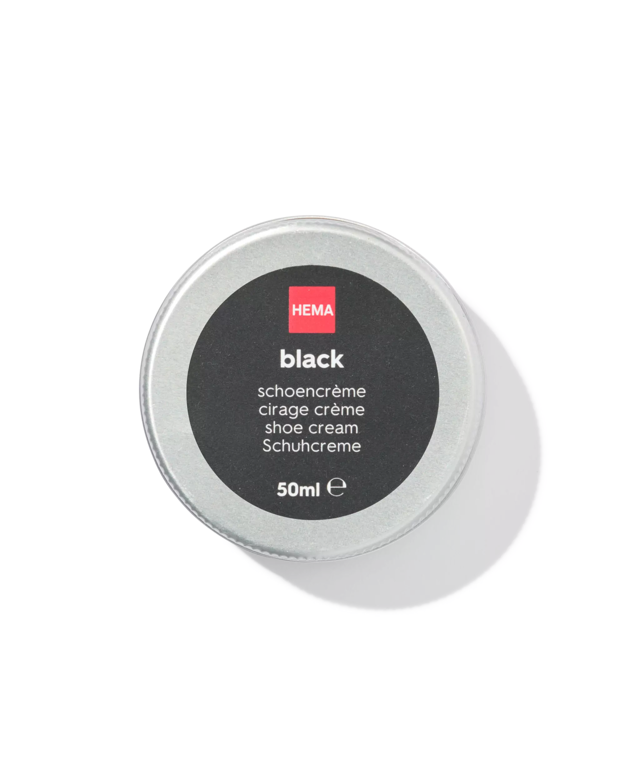 schoencrème zwart 50ml