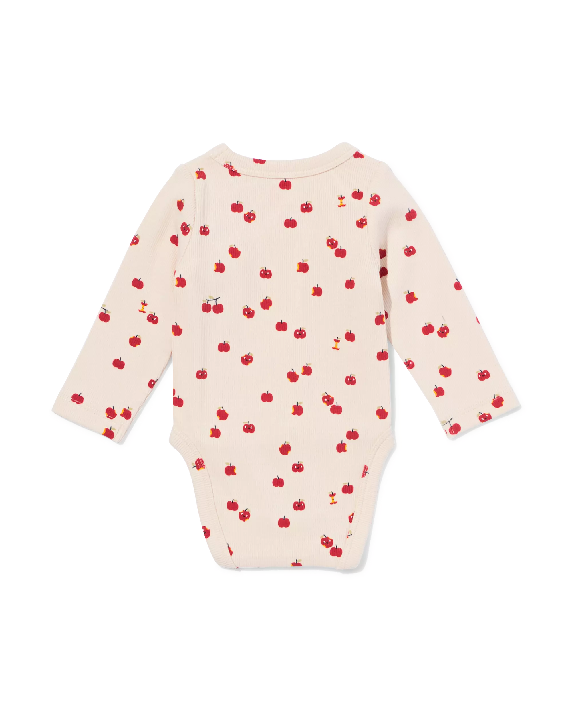 body bébé côtelé fruit