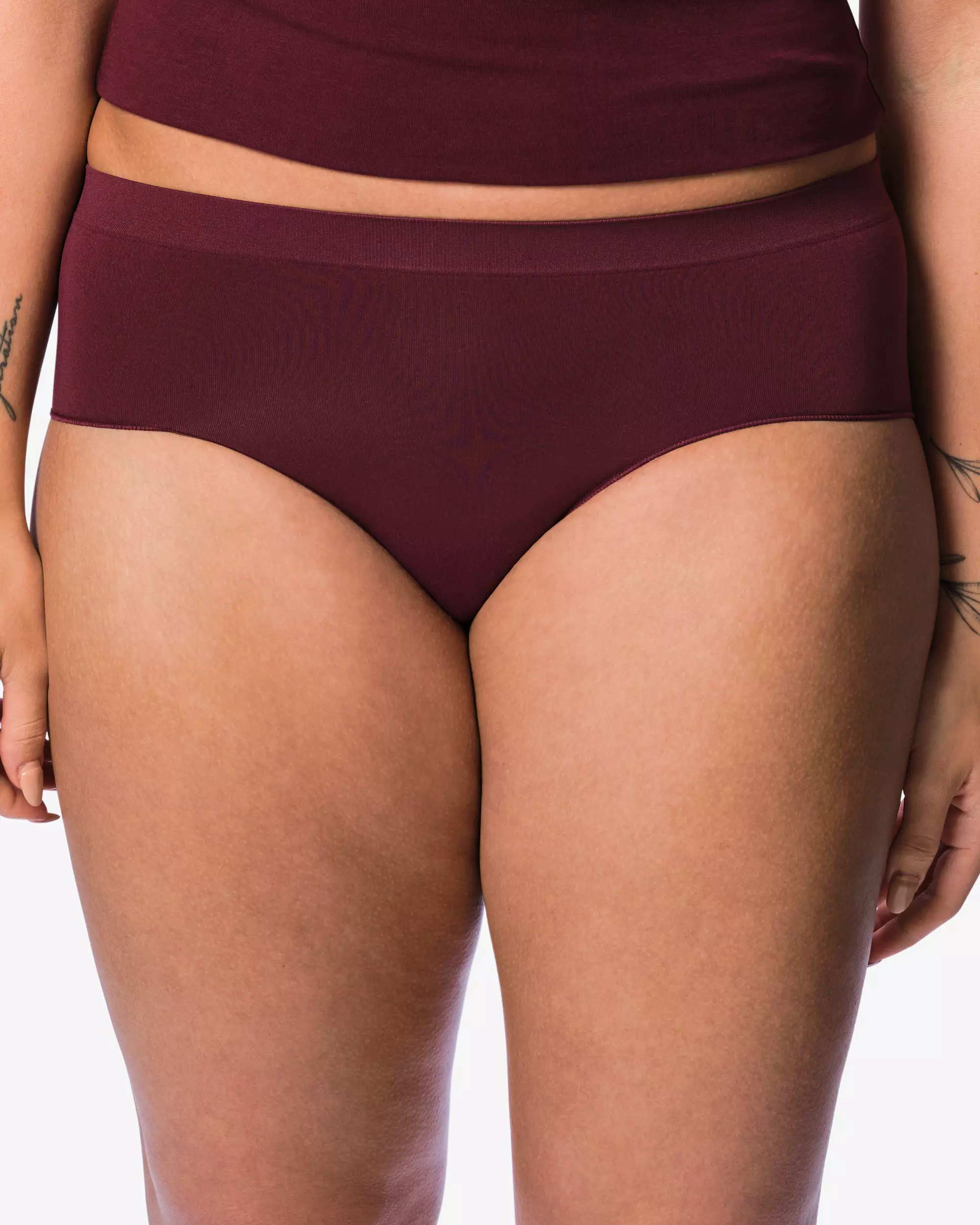 slip hipster femme sans couture microfibre