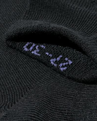 Kinder-Kurzs&ouml;ckchen mit Baumwolle &ndash; 5 Paar schwarz schwarz - 4379720BLACK - HEMA