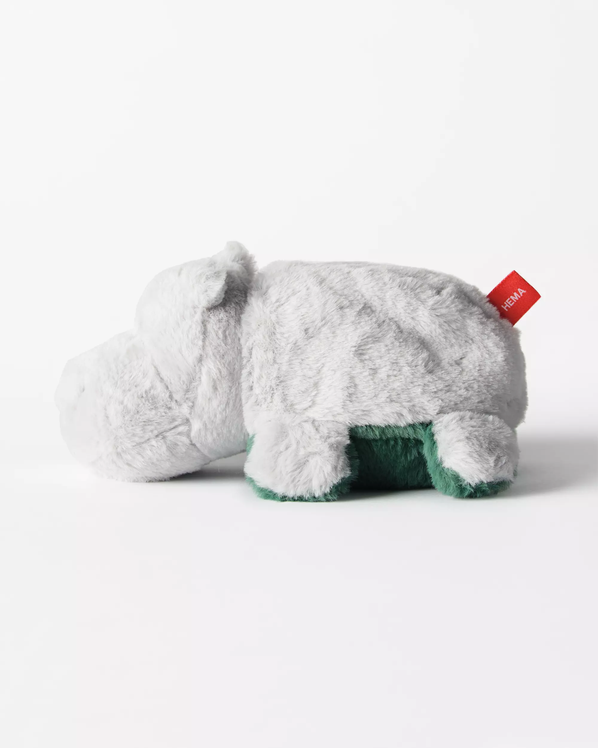 omkeerbare knuffel 23x11x17cm krokodil-nijlpaard