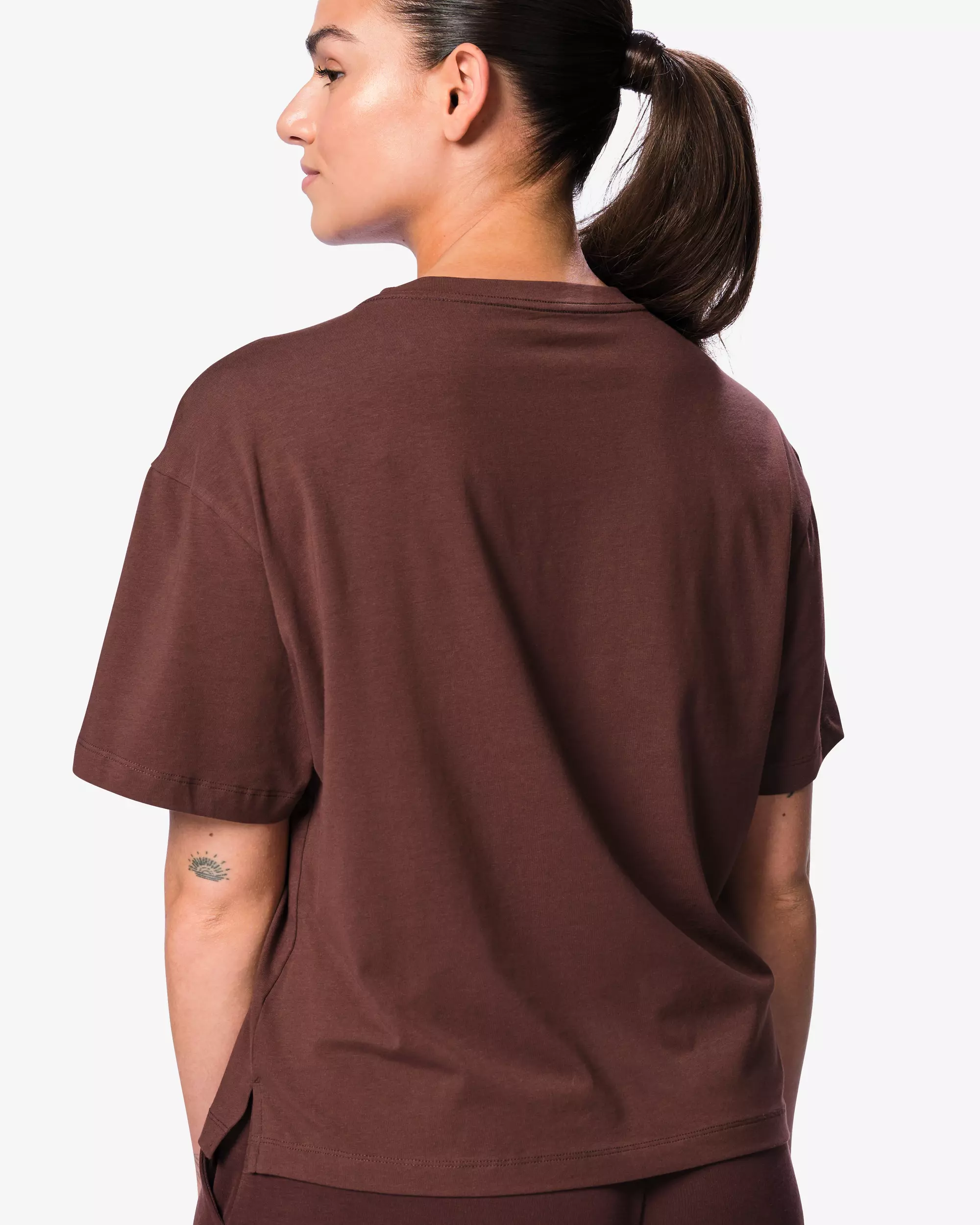 Damen-T-Shirt, Baumwolle, Boxy Fit