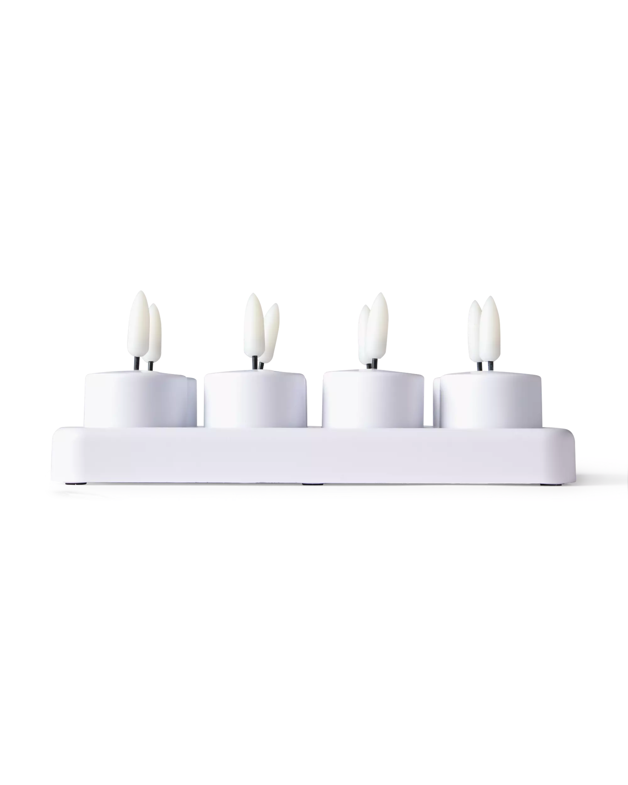 led sfeerlichten ⌀4x2.2cm oplaadbaar - 8 stuks