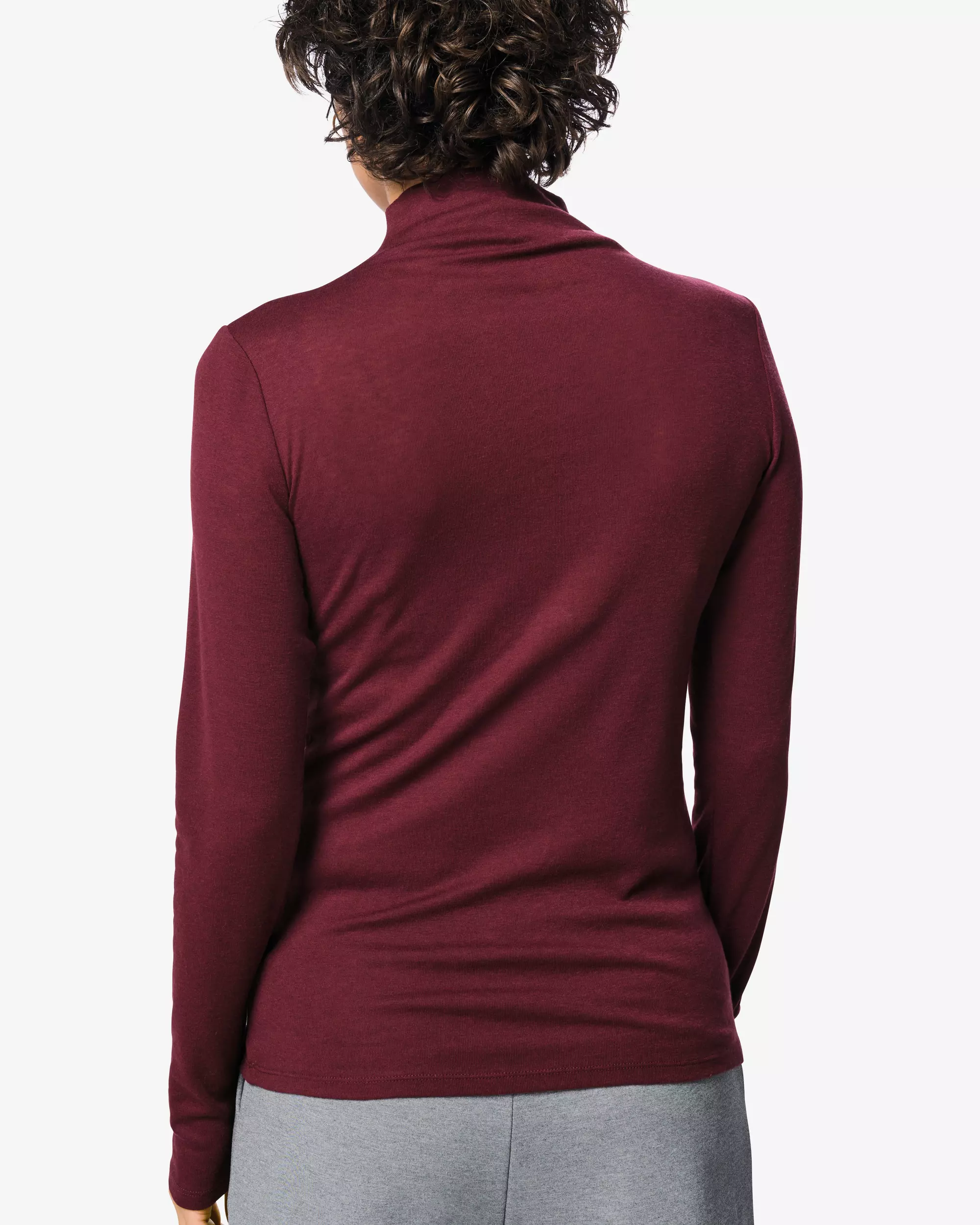 dames T-shirt fijngebreid