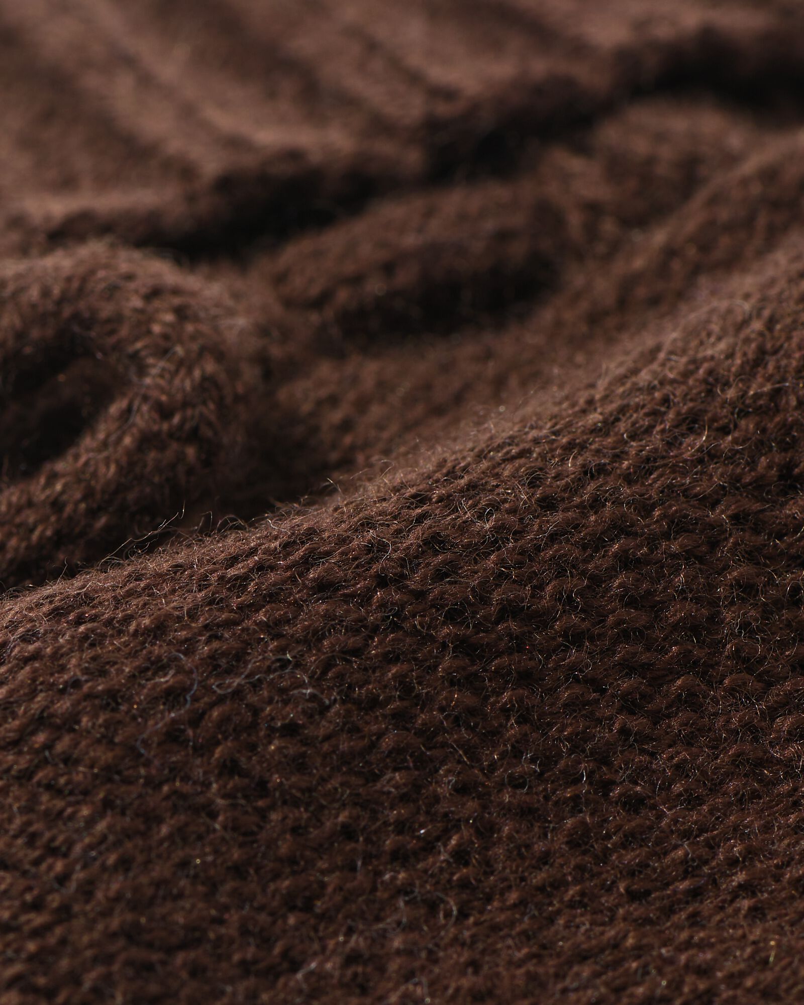 babysokken wolmix donkerbruin donkerbruin - 4732160DARKBROWN - HEMA