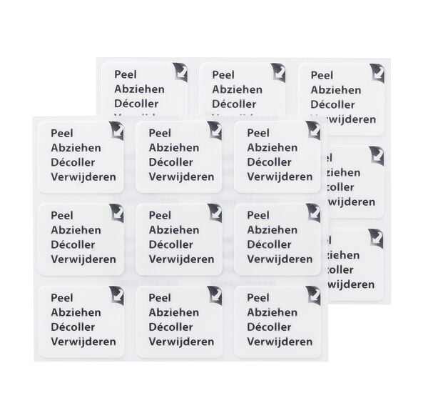 18 attaches pour poster 21x25 mm - 81040081 - HEMA