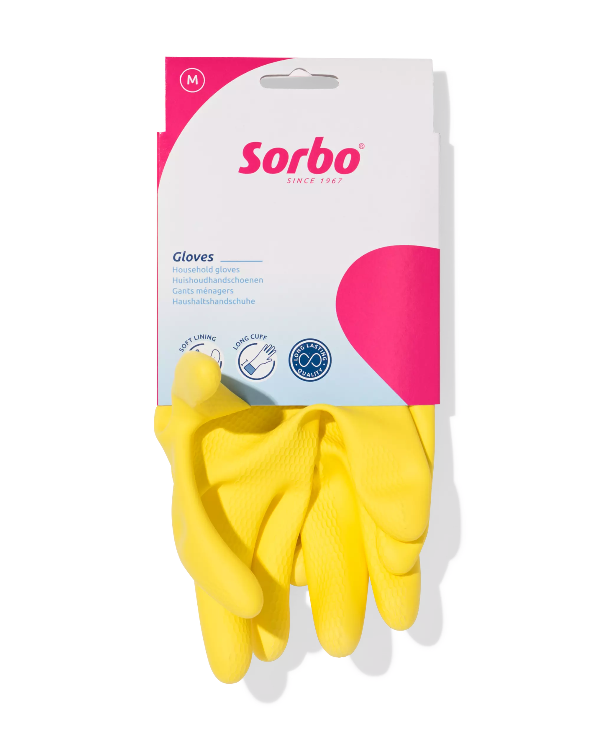 Gant de ménage Sorbo en latex taille M
