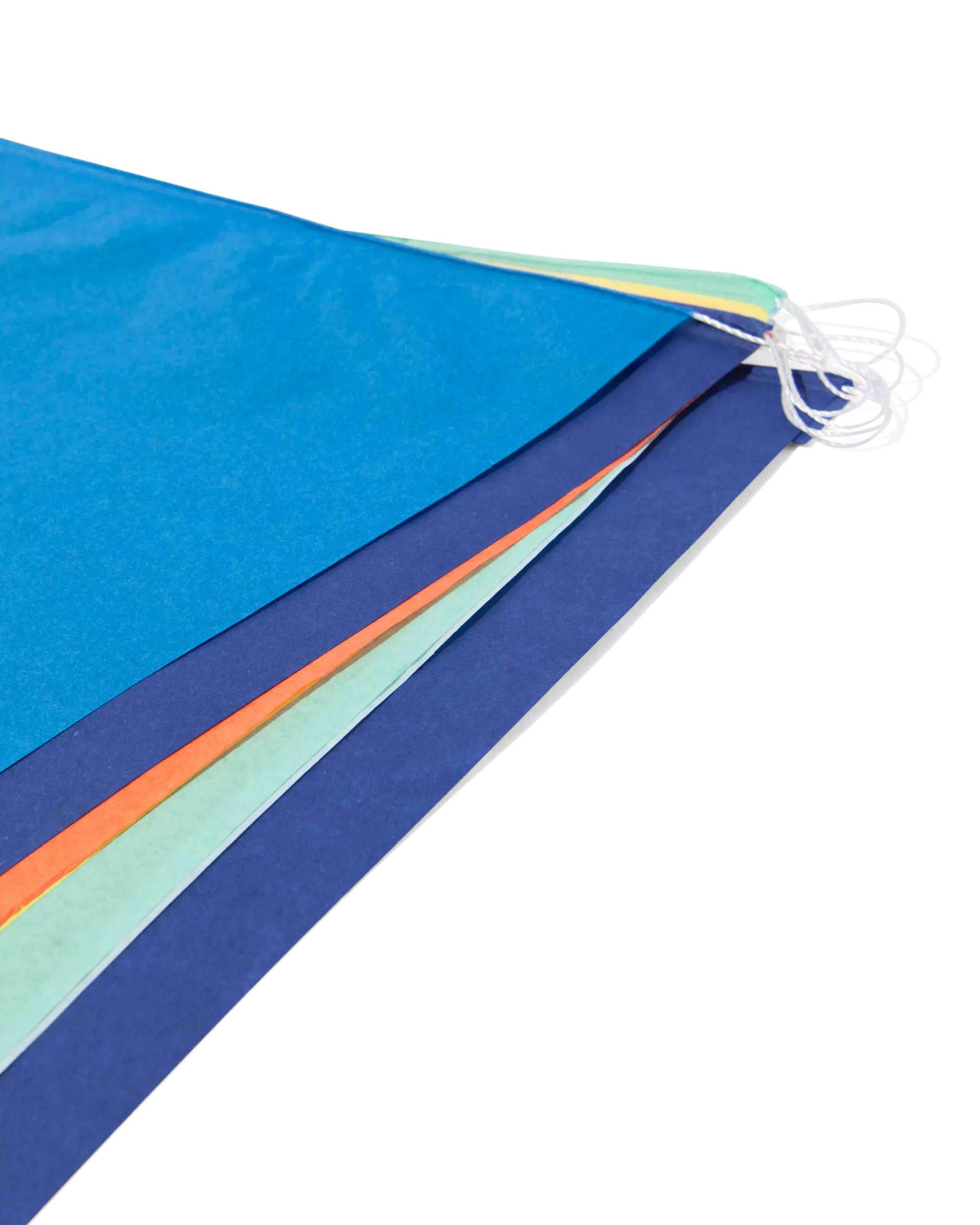 fanion de drapeaux 10 m papier couleur