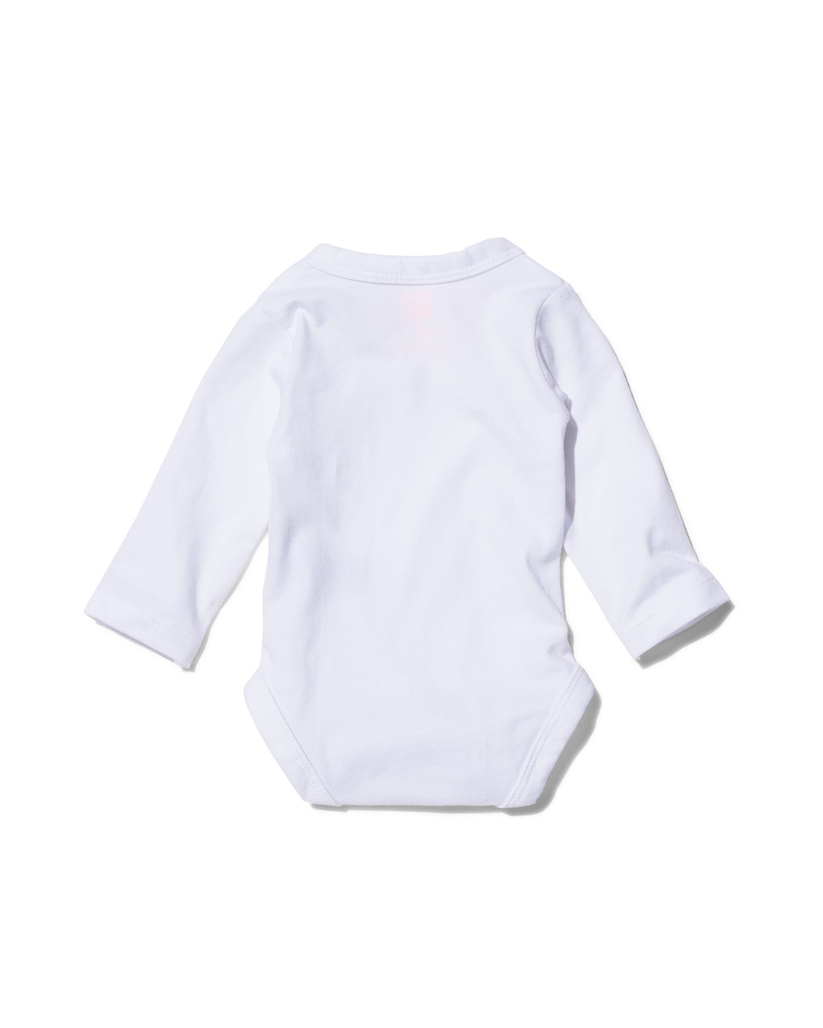 body crois&eacute; en coton biologique stretch - 2 pi&egrave;ces blanc blanc - 33374320WHITE - HEMA