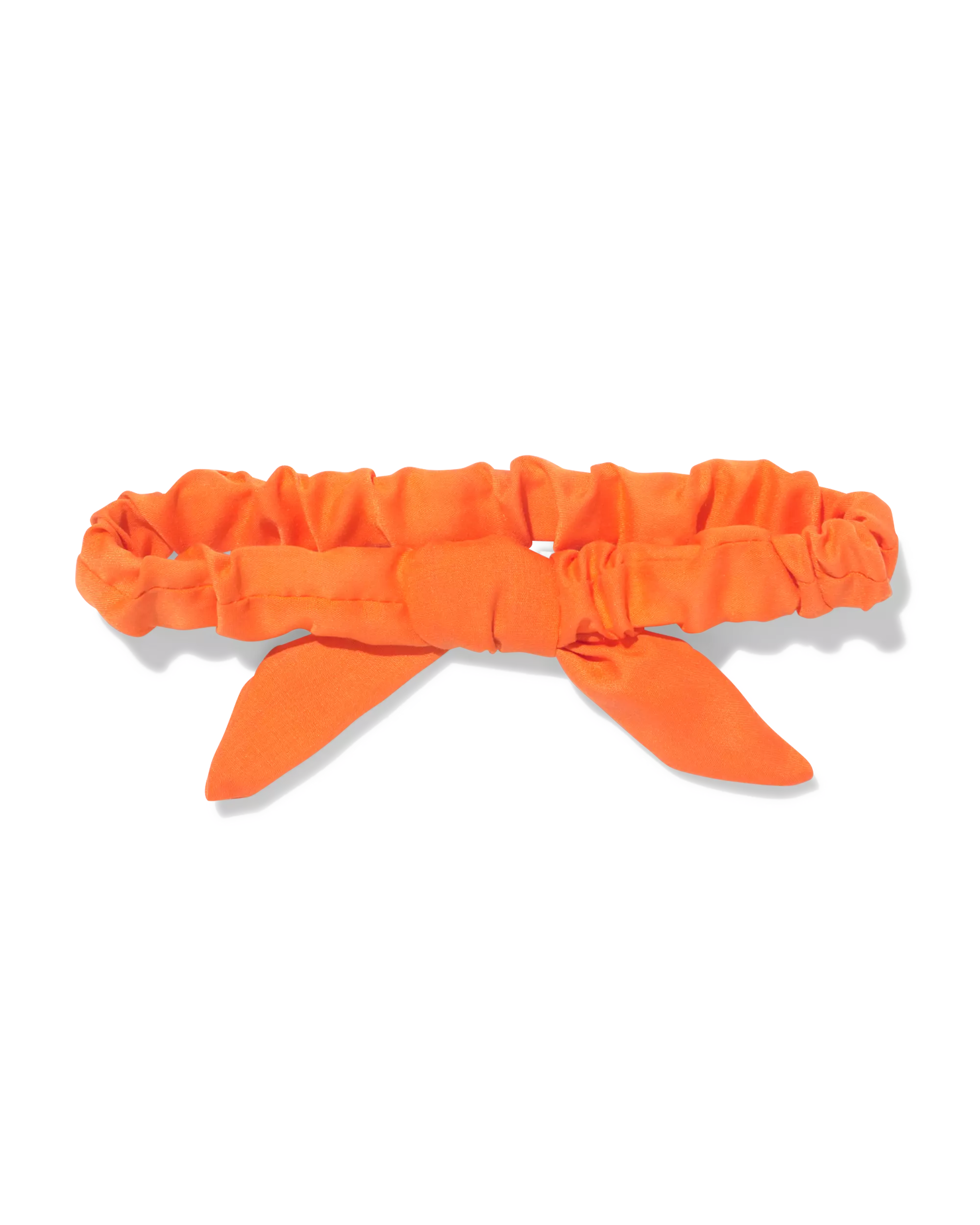 Halskette Schleife orange