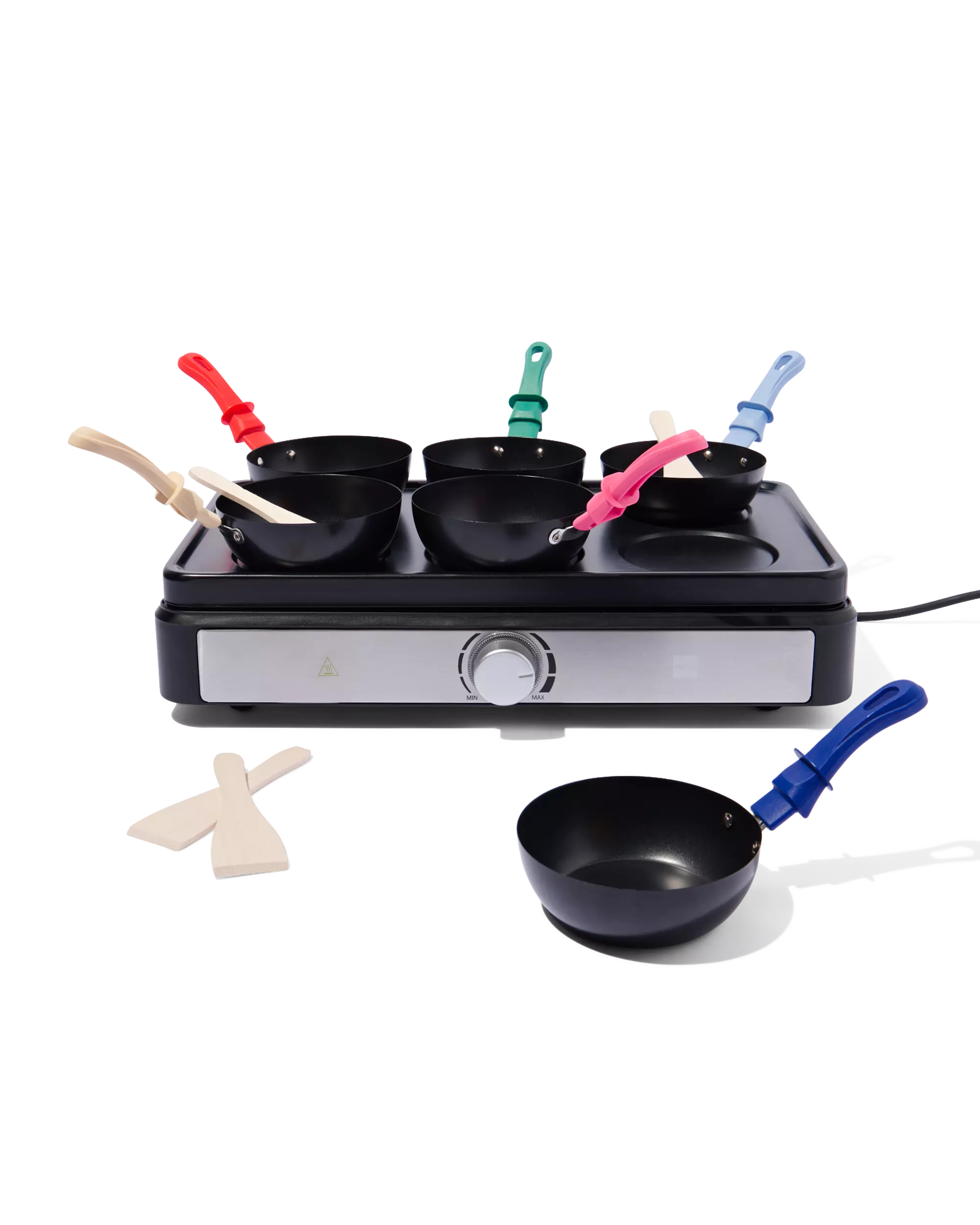 Wok- und Pfannkuchenset für 6 Personen